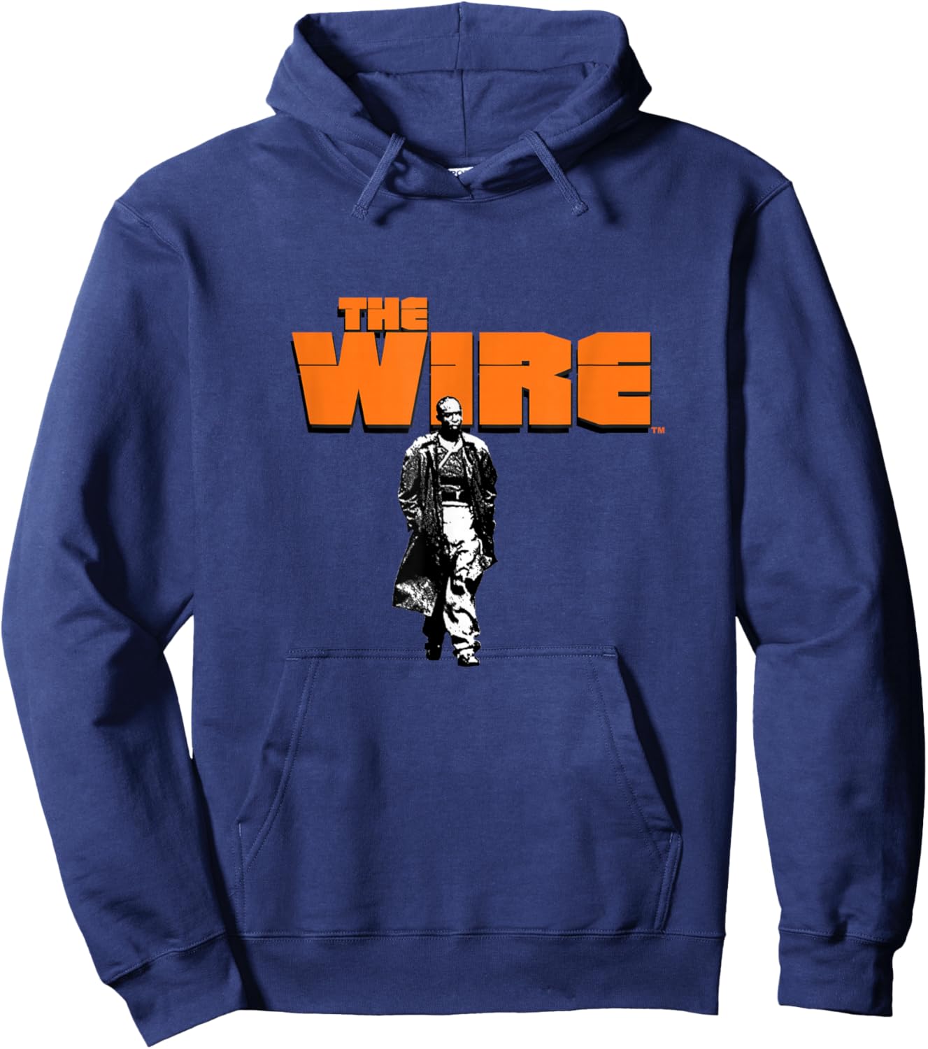 Omar Little: King of The Streets Graphic | PAPL14508 Hoodie - Hoodie | Navy