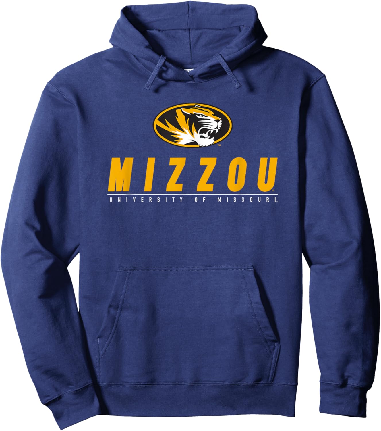 University of Missouri Mizzou Tigers School Spirit Hoodie - Hoodie | Navy