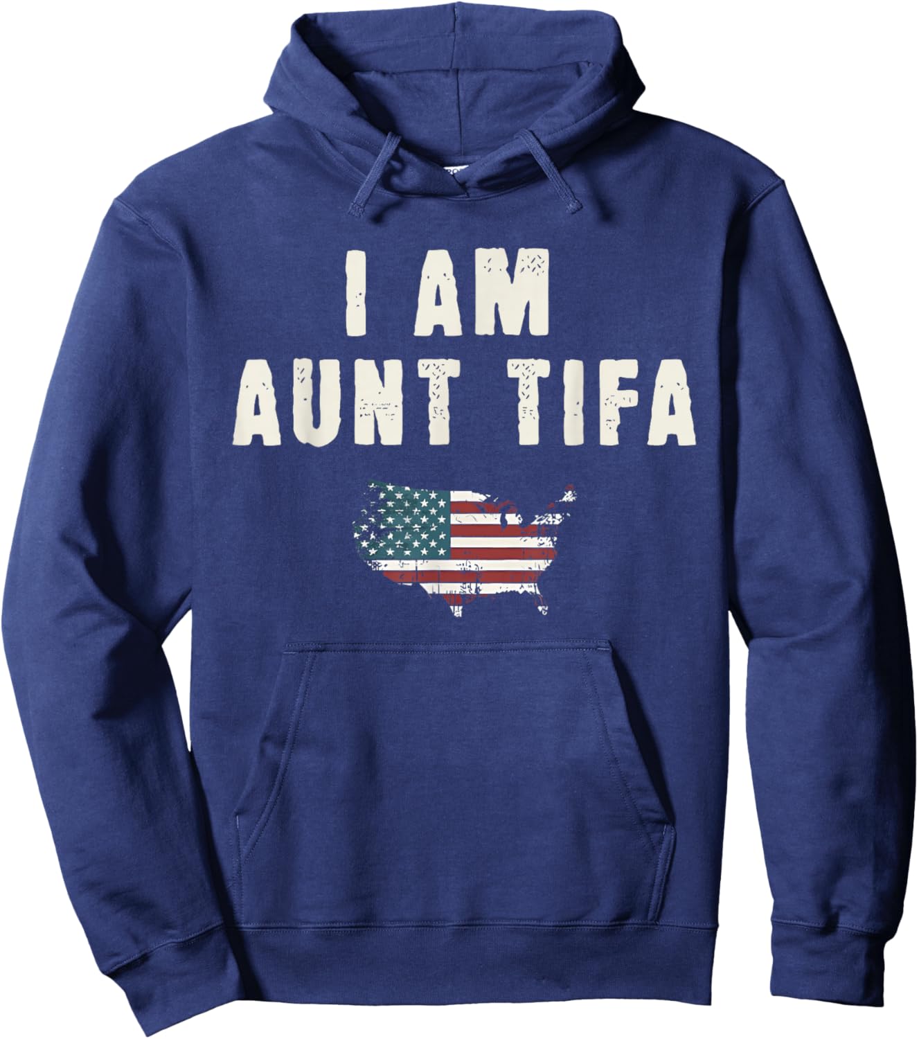 I Am Aunt Tifa Shirt Aunt Tifa Funny Aunt Tifa Hoodie - Hoodie | Navy
