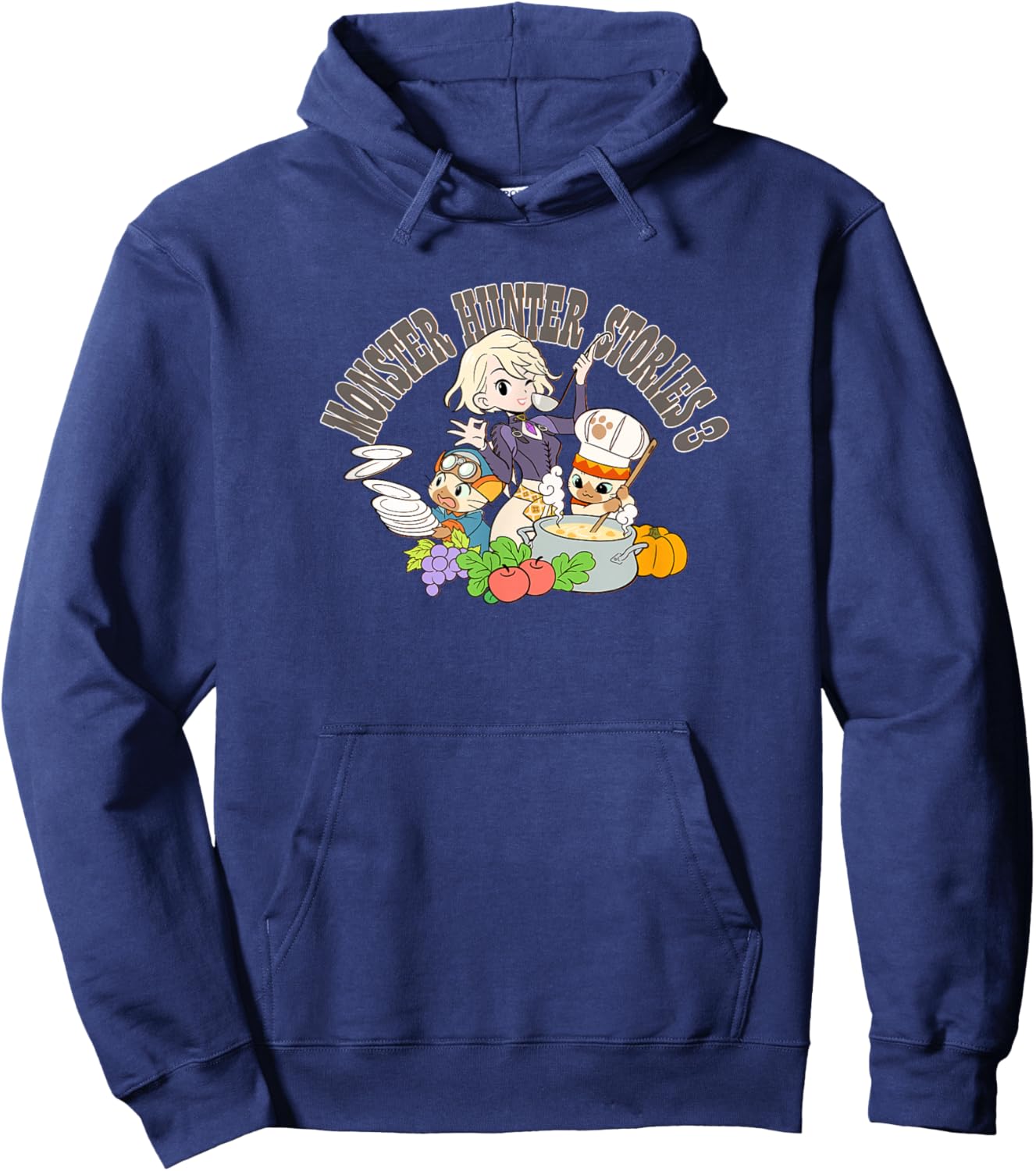 Monster Hunter Stories 3 Eleanor's Kitchen -FP Hoodie - Hoodie | Navy