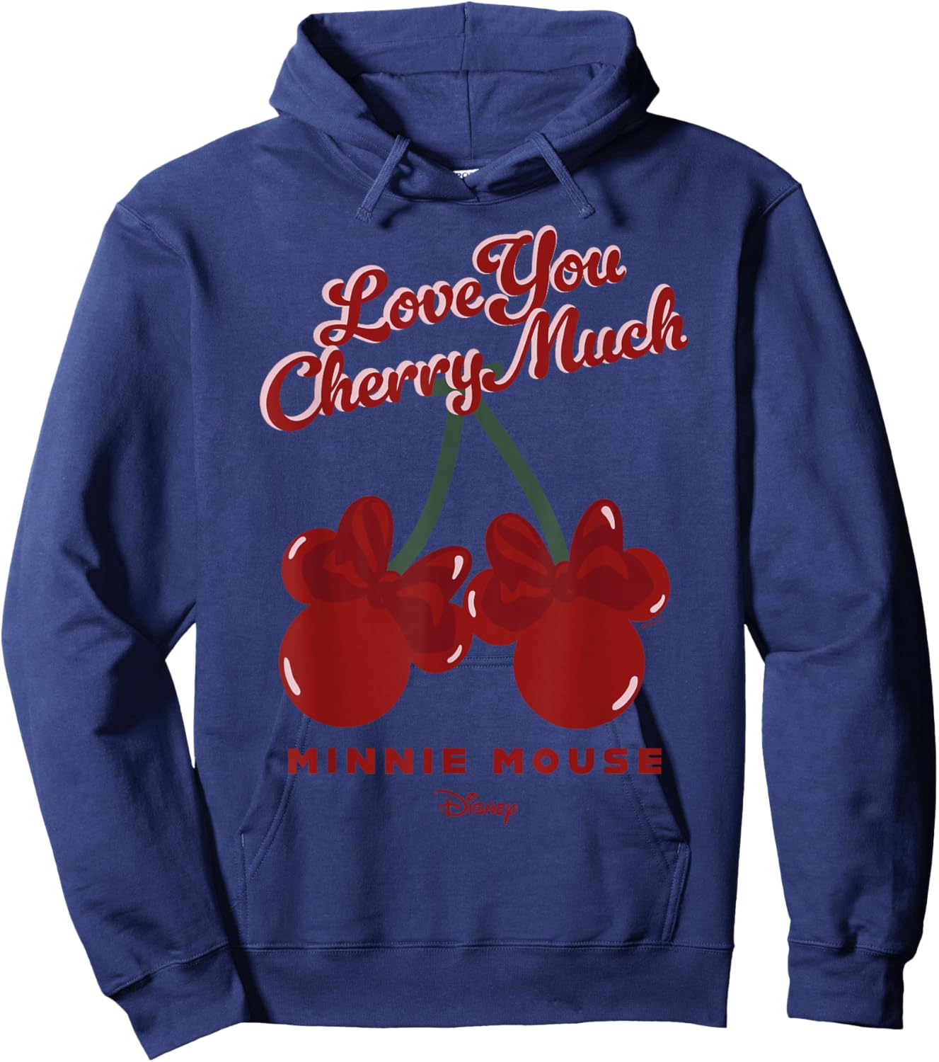 Disney Mickey and Friends Love You Cherry Much Minnie Mouse Hoodie - Hoodie | Navy