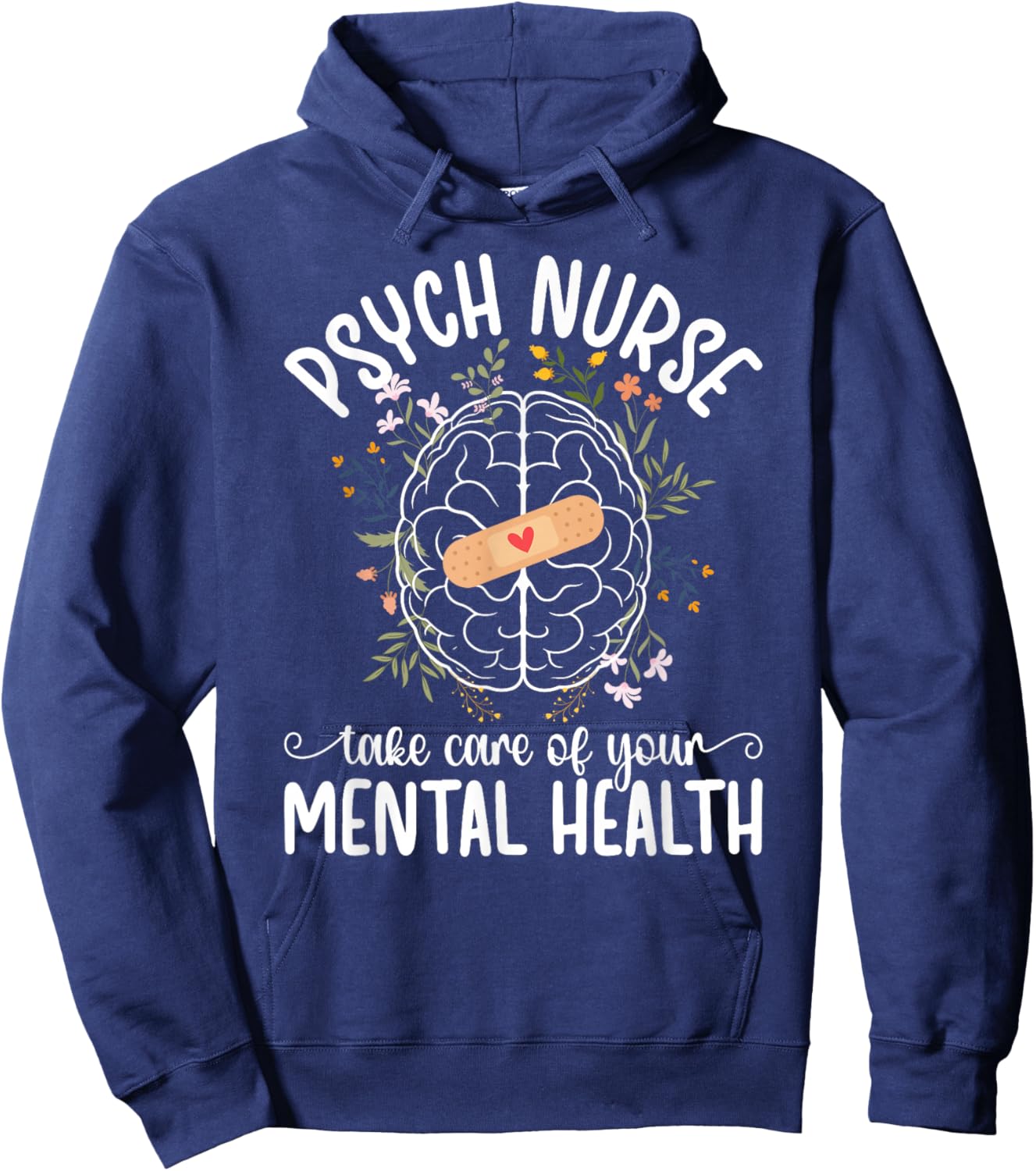 Psych Nurse Psychiatric Nurse Psychiatric Nursing Hoodie - Hoodie | Navy
