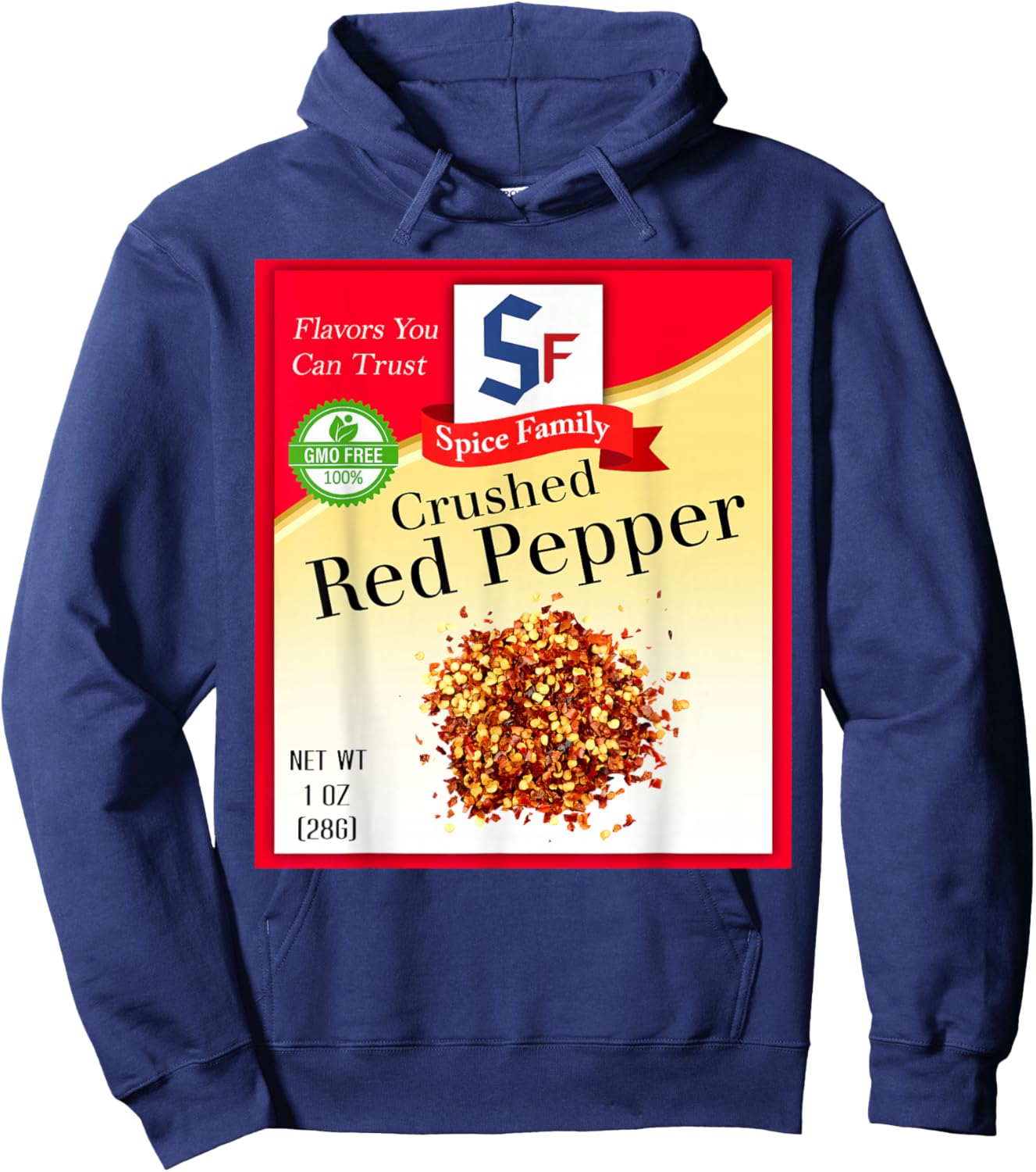 Crushed Red Pepper Spice Group Costume Family Matching Hoodie - Hoodie | Navy
