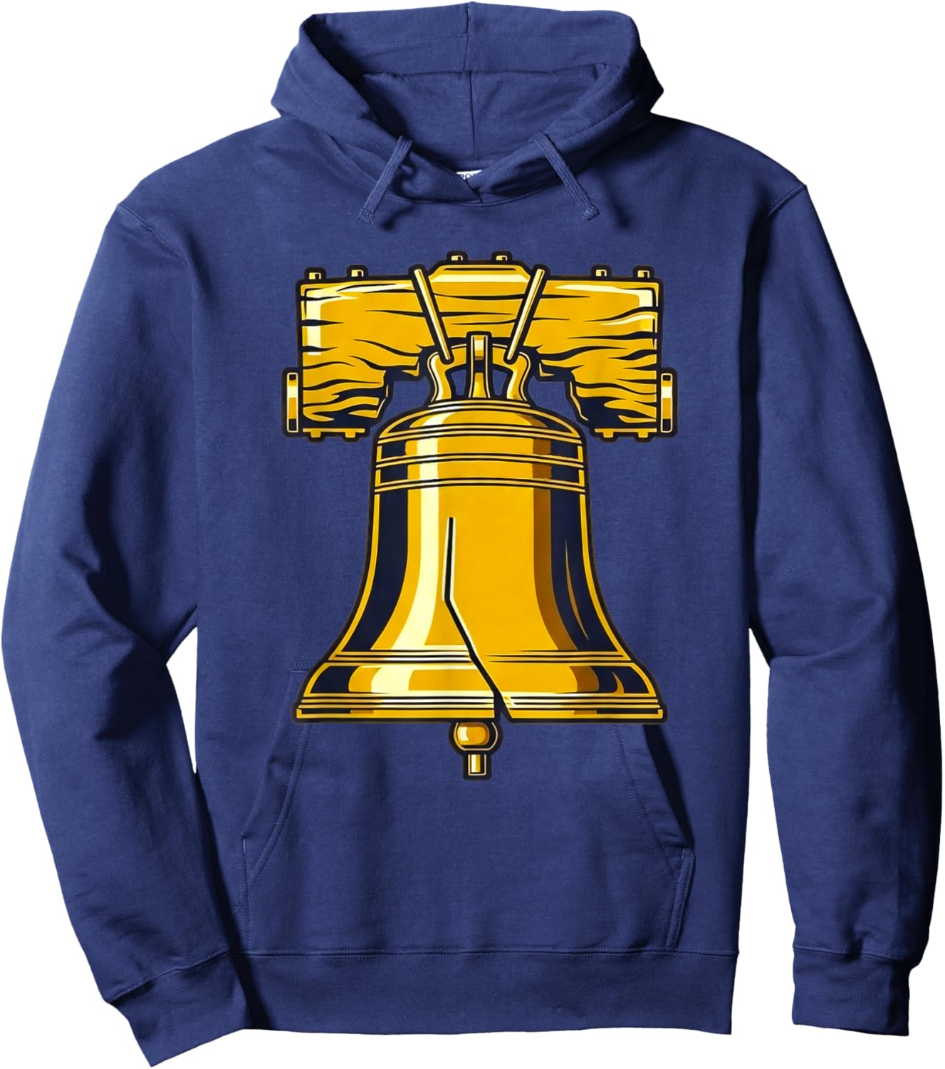 Liberty Bell Costume Adult Kid American Patriot Liberty Bell Hoodie - Hoodie | Navy
