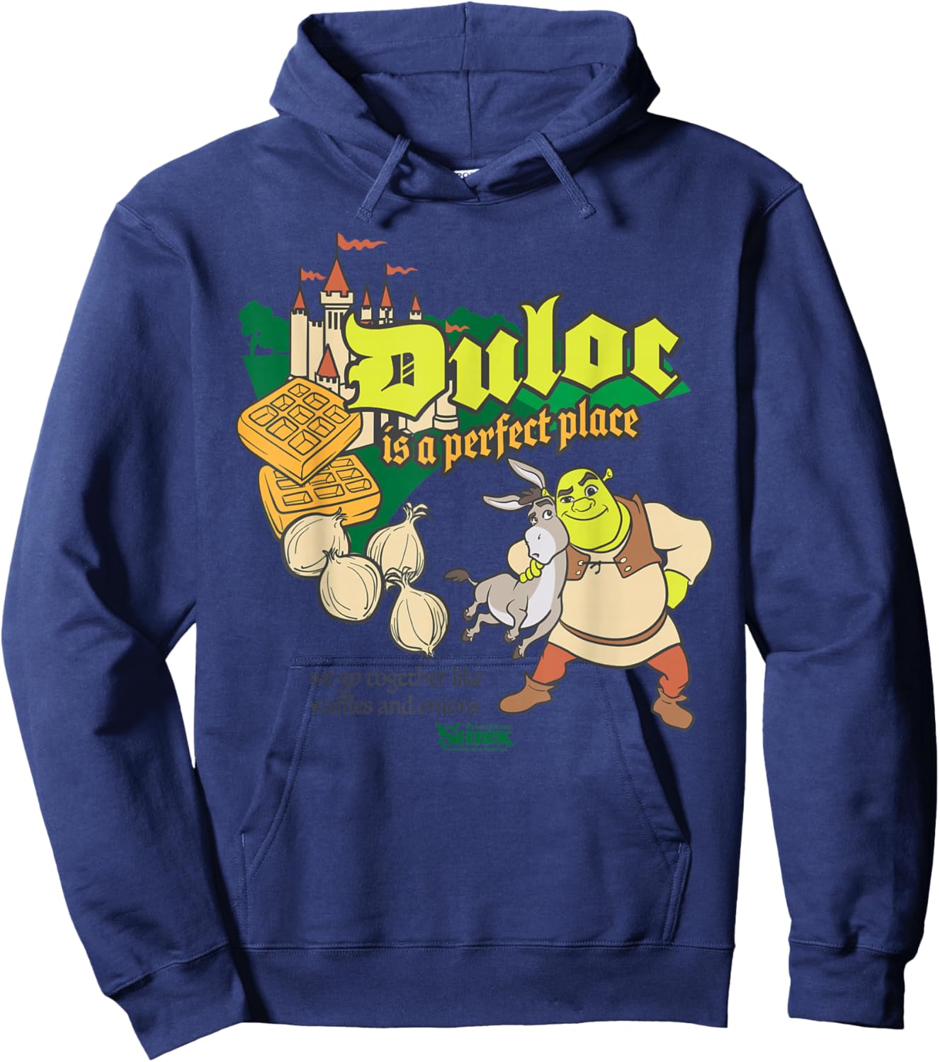 Shrek Duloc is a Perfect Place Hoodie - Hoodie | Navy