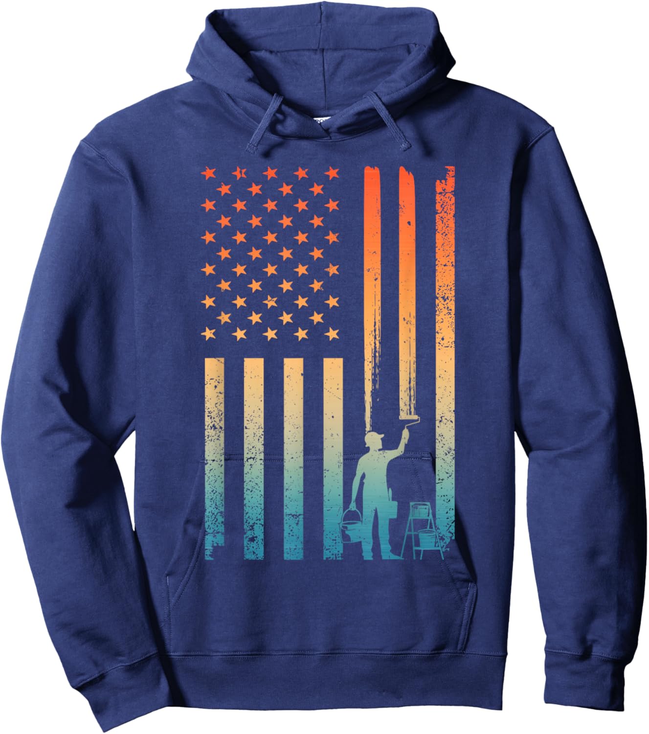 Cool Painter Art Women Painting Job House Painter Hoodie - Hoodie | Navy