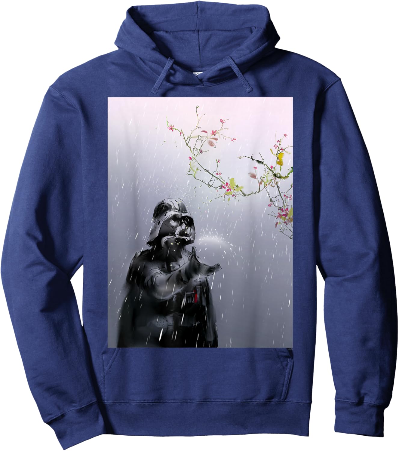 Star Wars Darth Vader Spring Cherry Blossoms Sakura Art Hoodie - Hoodie | Navy