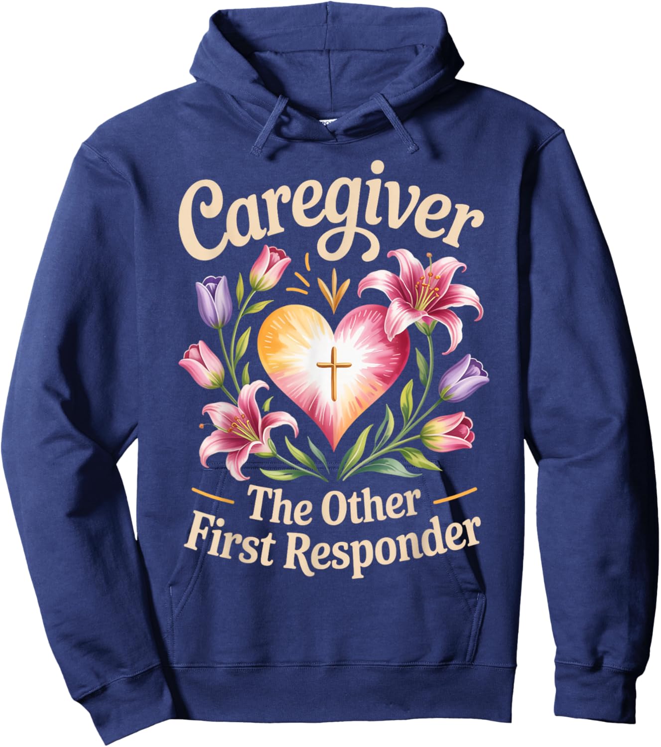 Other First Responder Caregiving Nurse Nursing Caretaker Hoodie - Hoodie | Navy