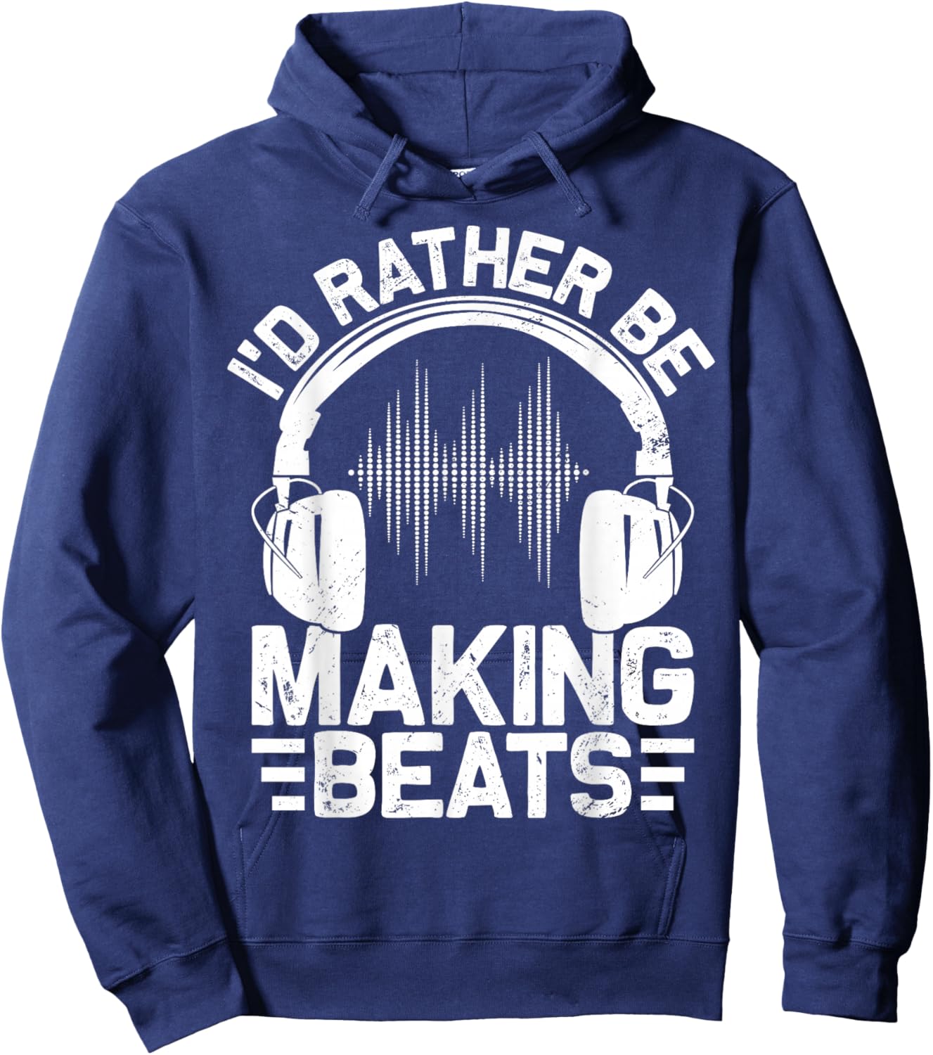 Funny DJ Women Music Producer Dance Lover Hoodie - Hoodie | Navy