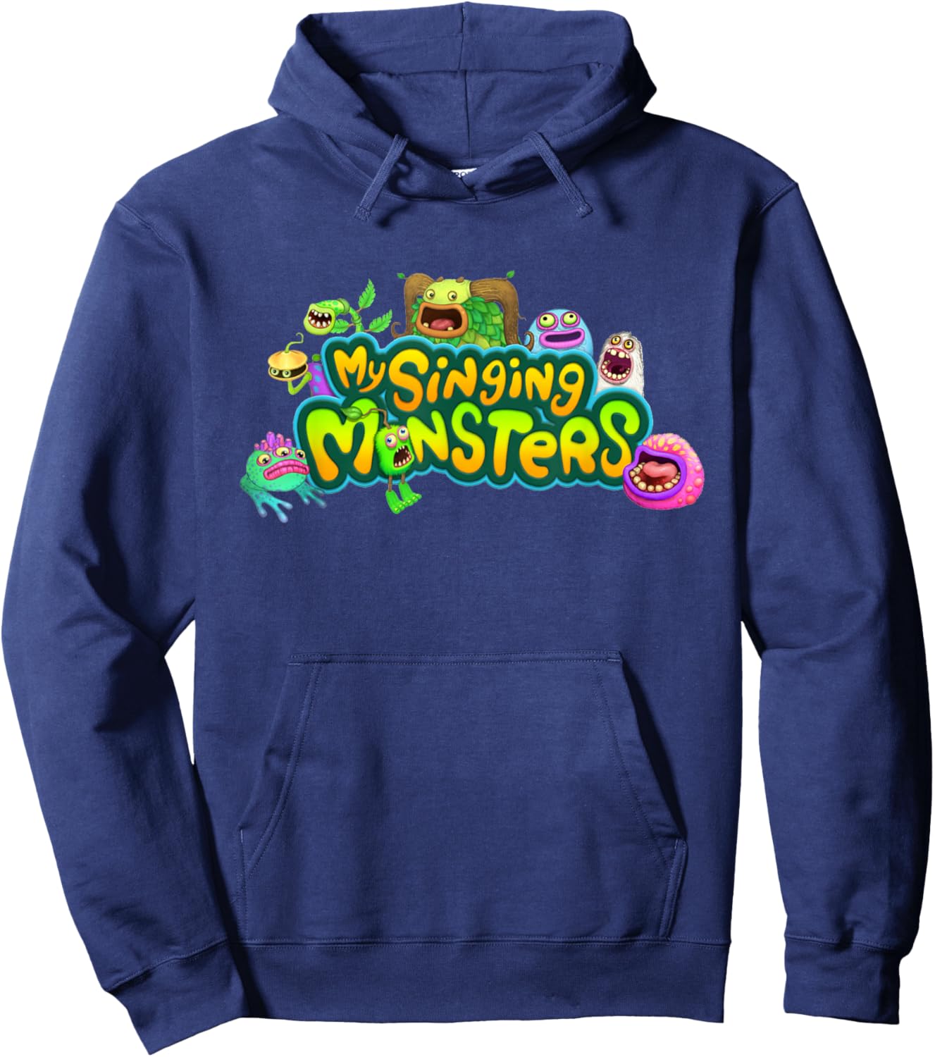 Singing Monsters Plush Robots Costume for Kids Boys, Girls Hoodie - Hoodie | Navy