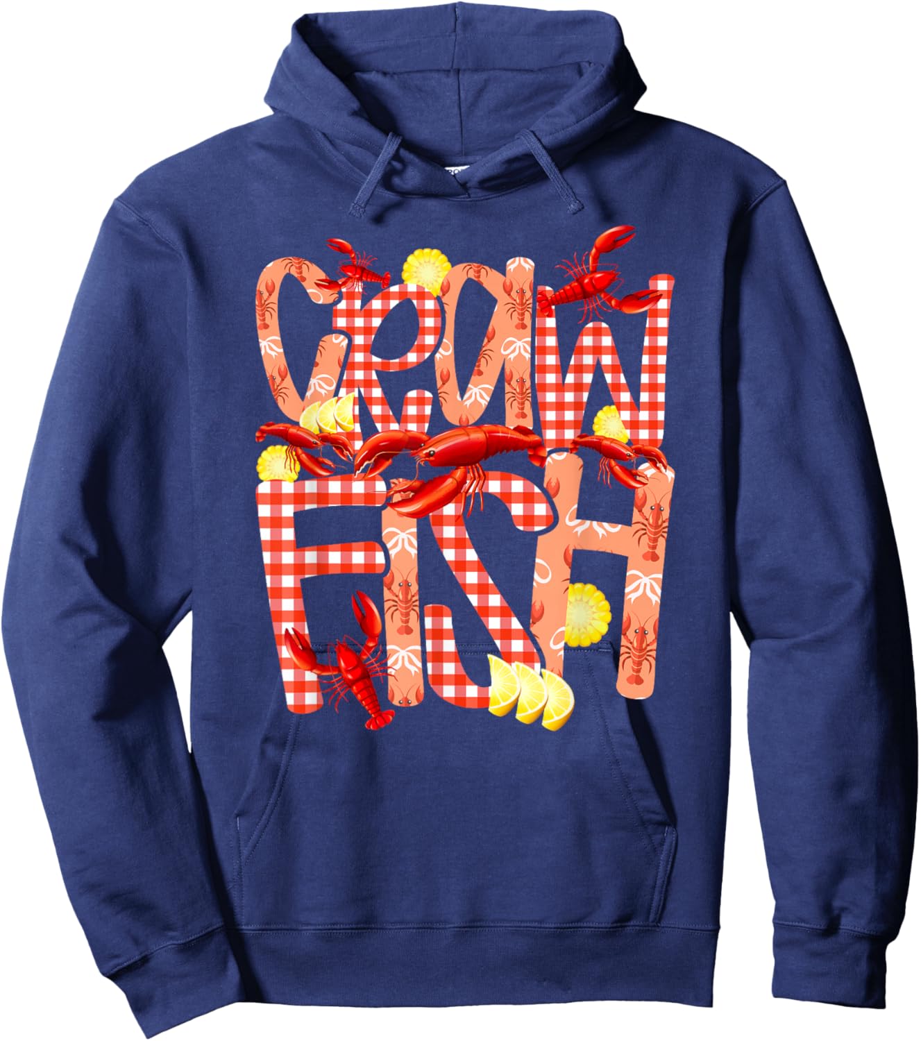 Crawfish Cute Crawfish Lover Crawfish Boil Hoodie - Hoodie | Navy