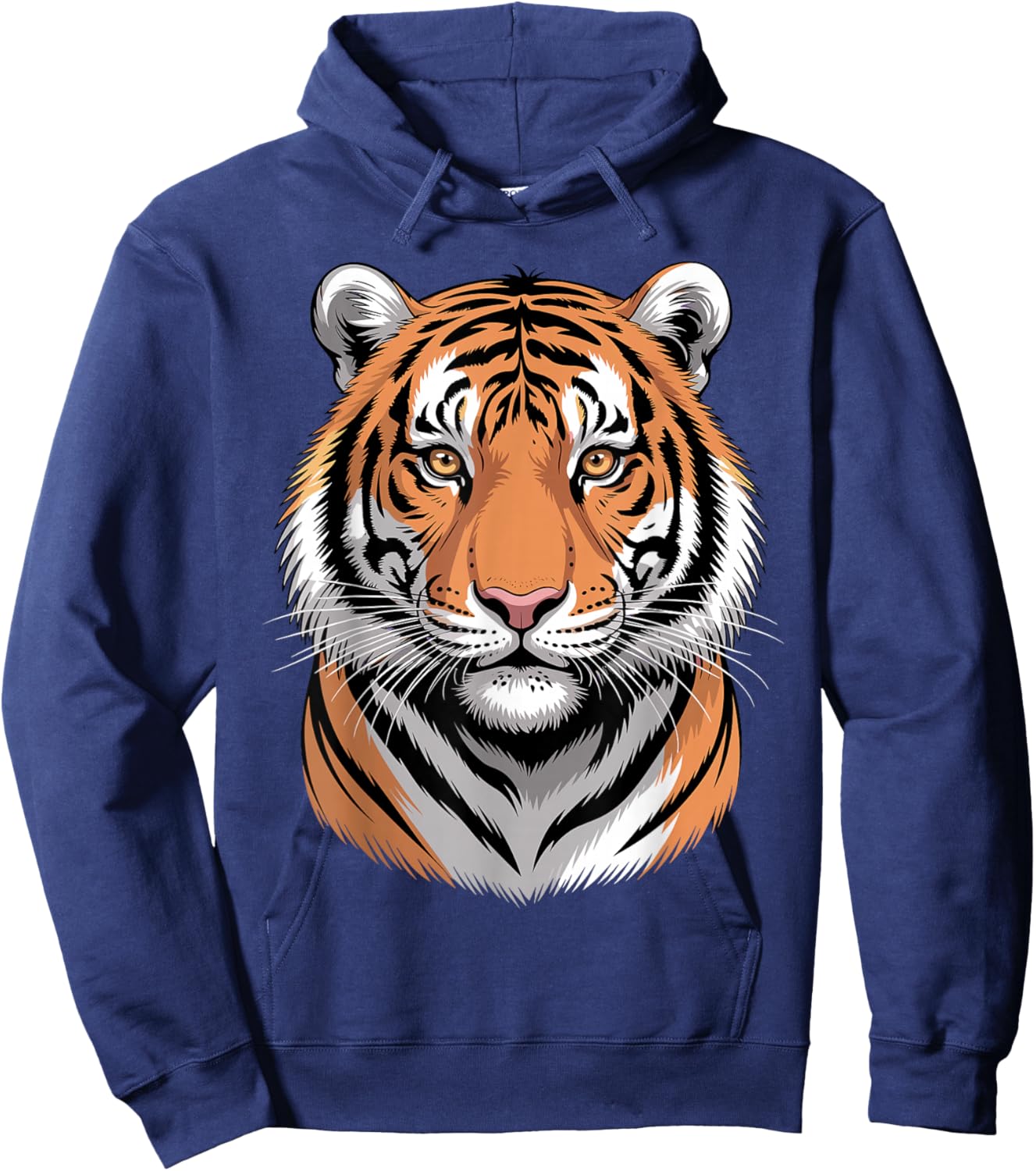Cool Tiger Design Women Siberian Tiger Lover Tiger Hoodie - Hoodie | Navy