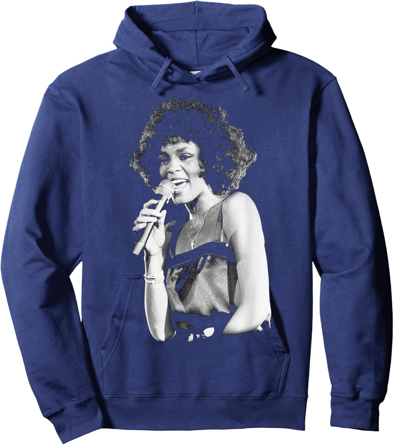 Whitney Houston Live Where Do Broken Hearts Go 1988 Hoodie - Hoodie | Navy