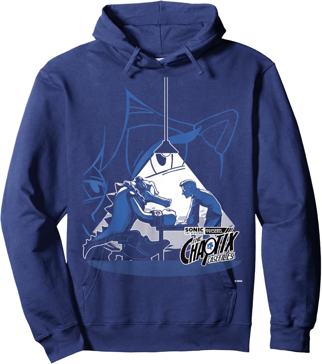Sonic The Hedgehog Chaotix Casefiles Episode 4 Hoodie - Hoodie | Navy