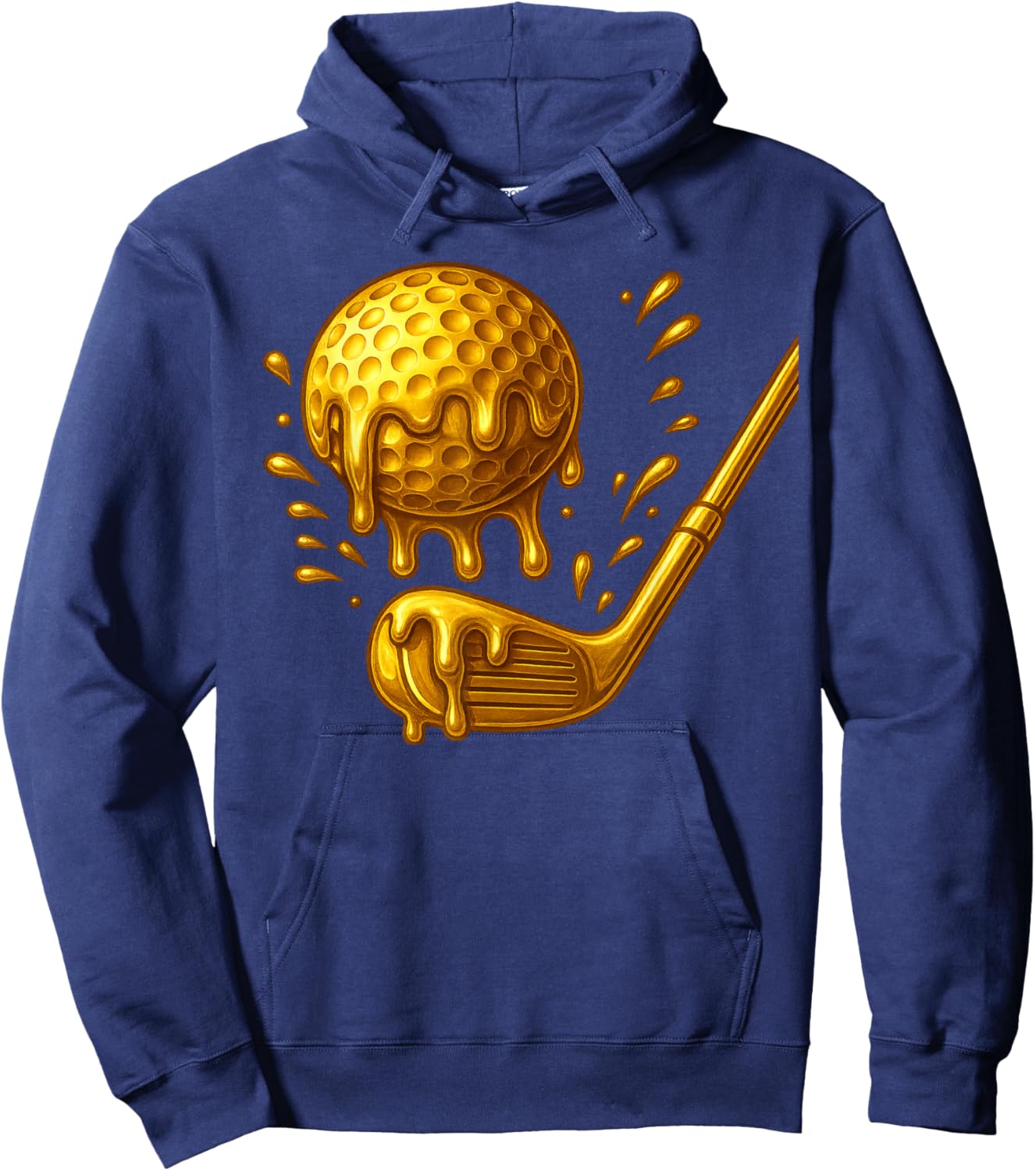 Respect The Drip Golf Vintage Swing Collection Hoodie - Hoodie | Navy