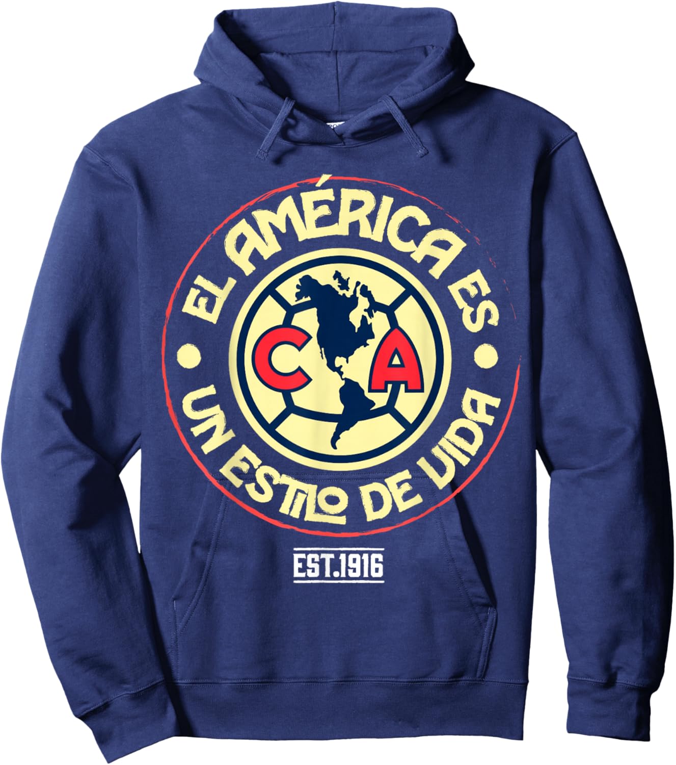 Club America — Soccer is a Way of Life Hoodie - Hoodie | Navy