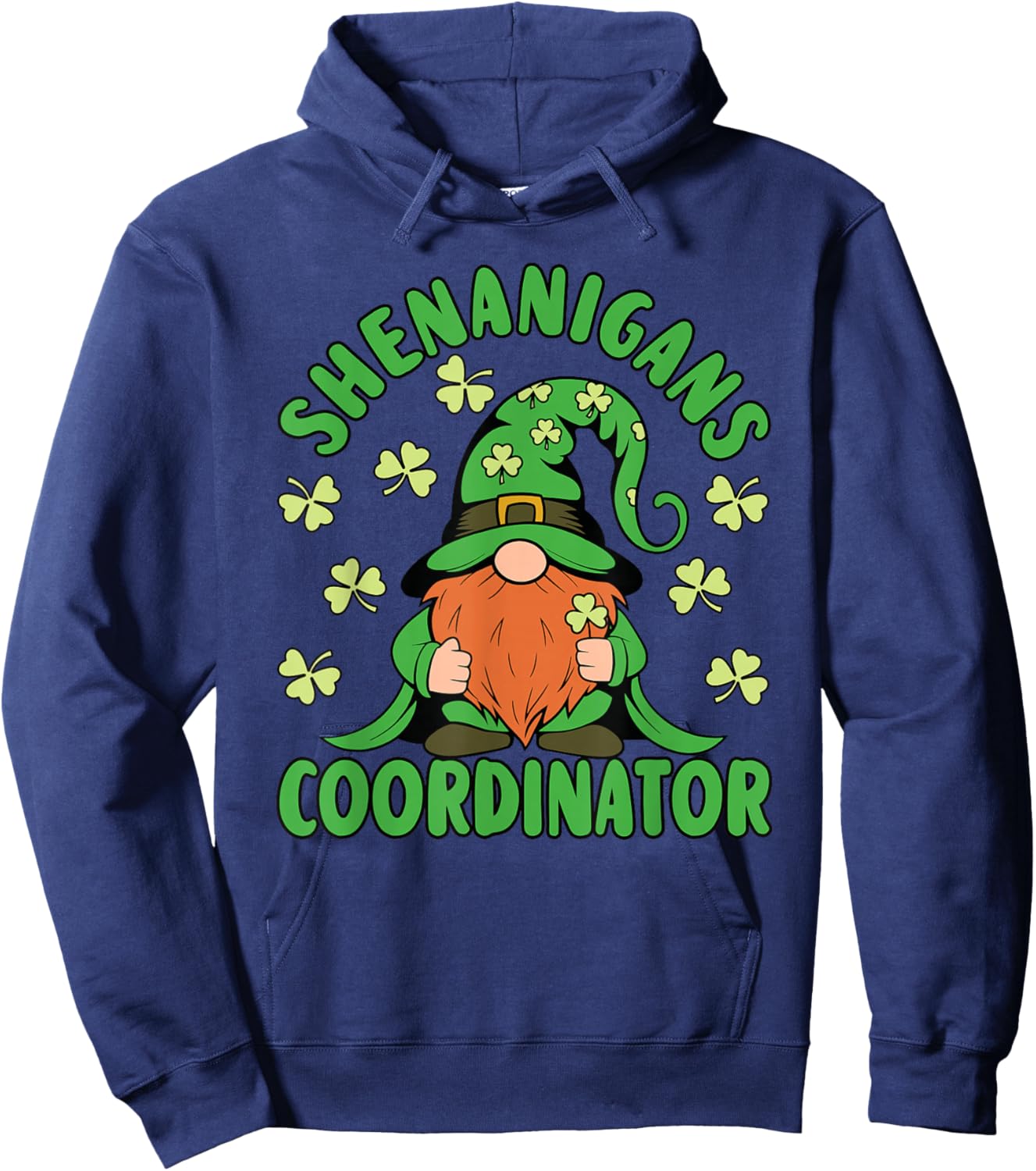 Shenanigans Coordinator St Patricks Day Men Women Teacher Hoodie - Hoodie | Navy