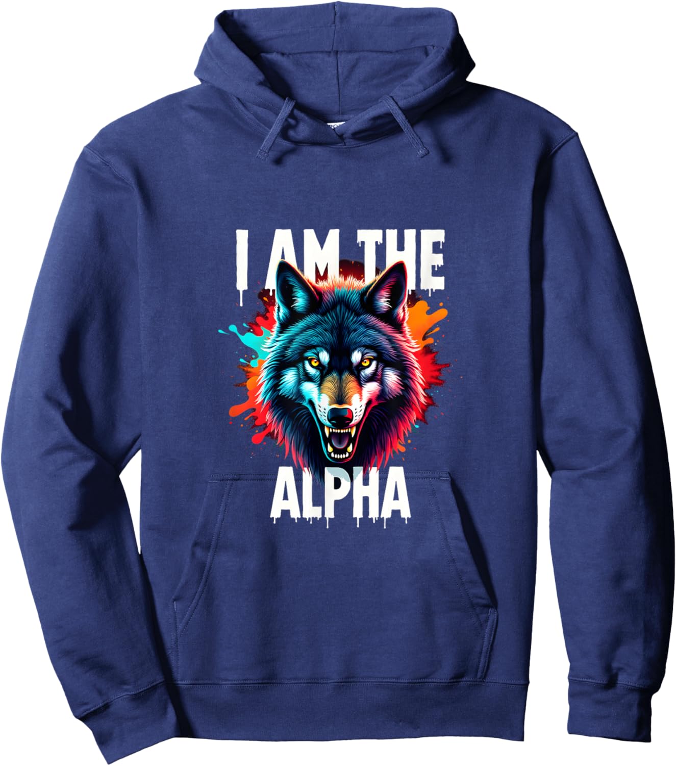 T-Shirt Hoodie - Hoodie | Navy
