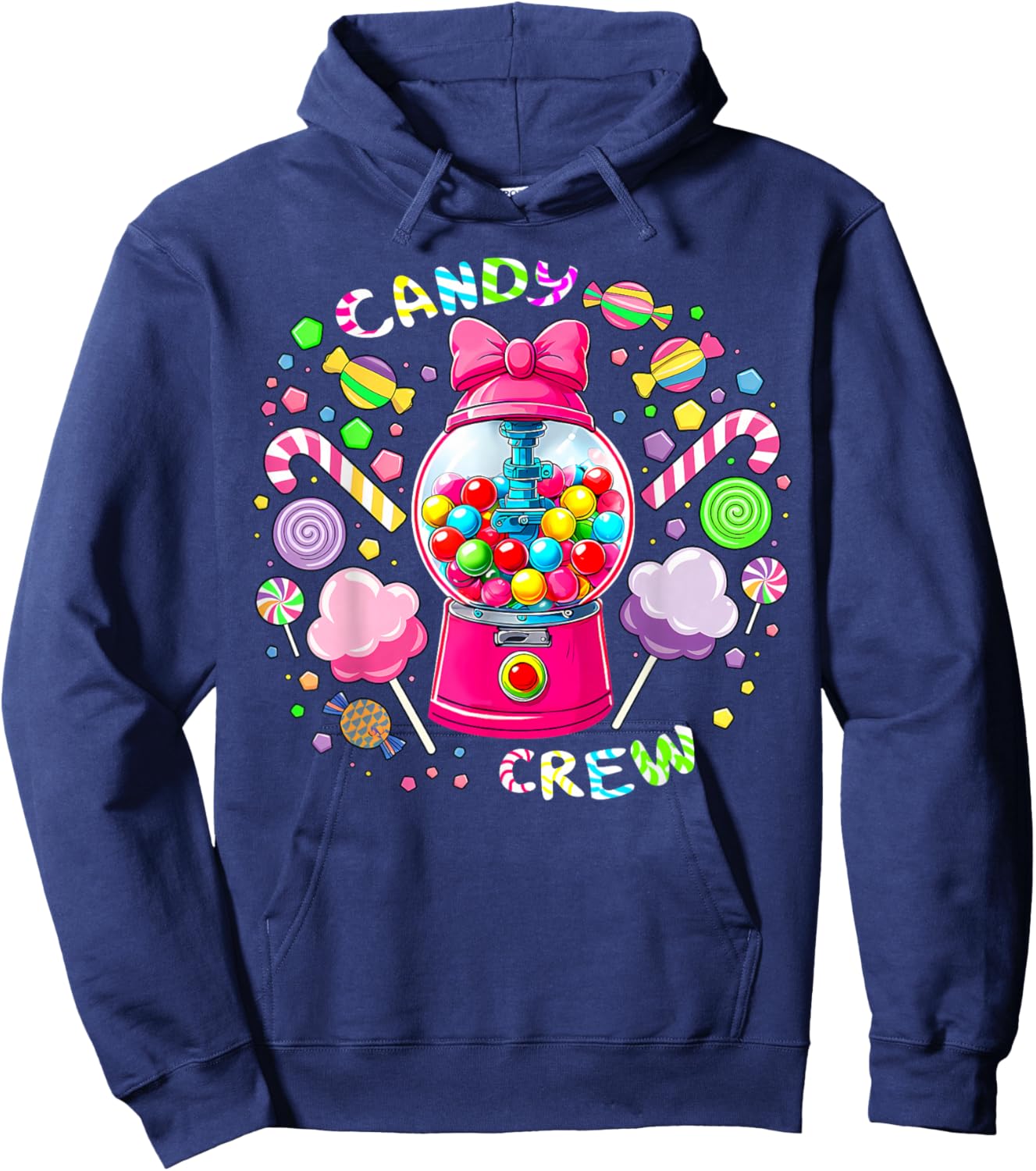 Candy Crew Candy Costume Women Candy Land Sweetie Hoodie - Hoodie | Navy