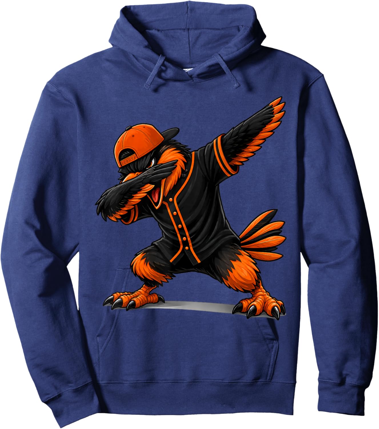 Funny Oriole Dabbing Women Women Youth Toddler Kids Boys Hoodie - Hoodie | Navy