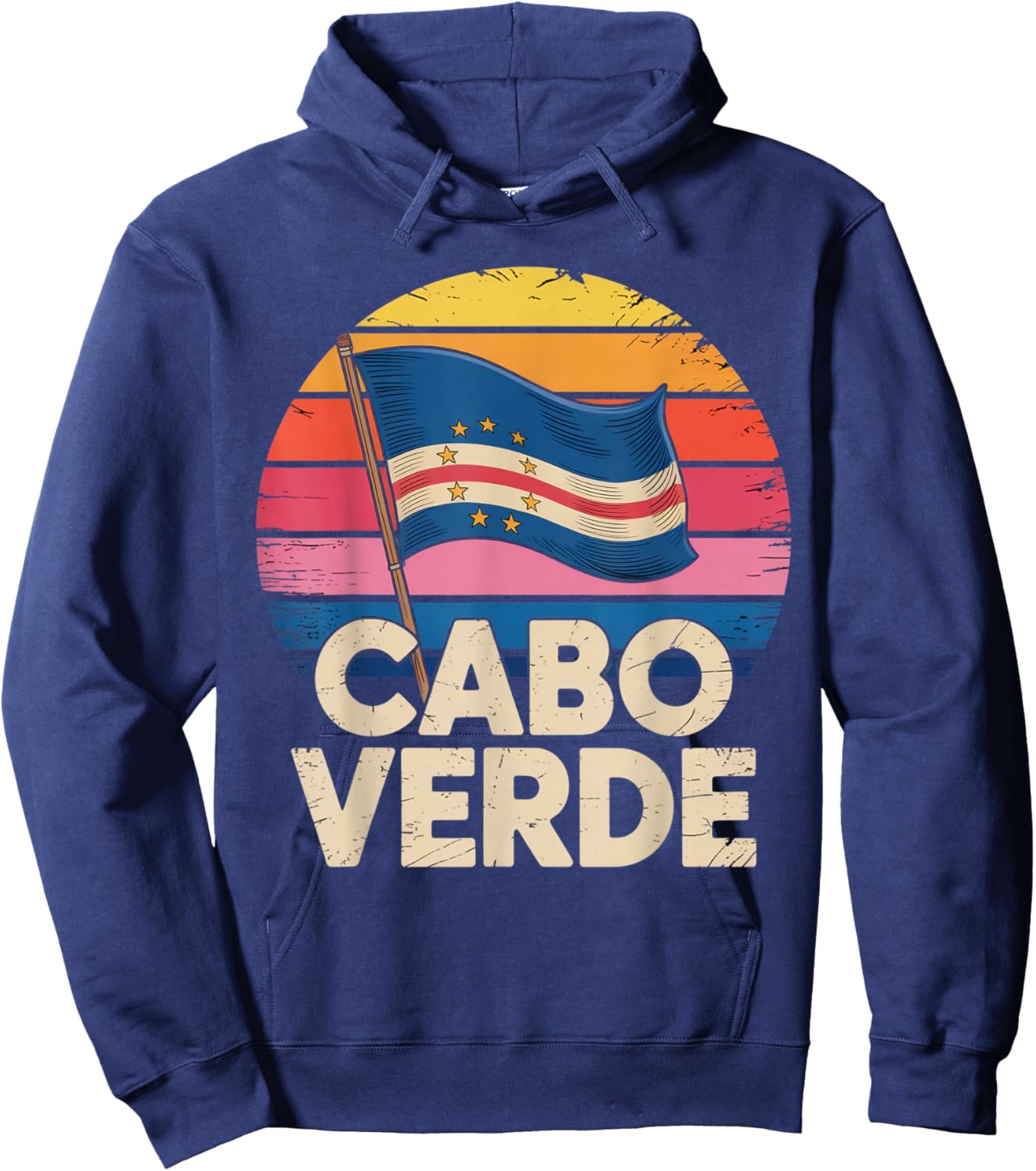 Cabo Verde Cabo Verde Flag Pride Verdian Cape Verde Hoodie - Hoodie | Navy