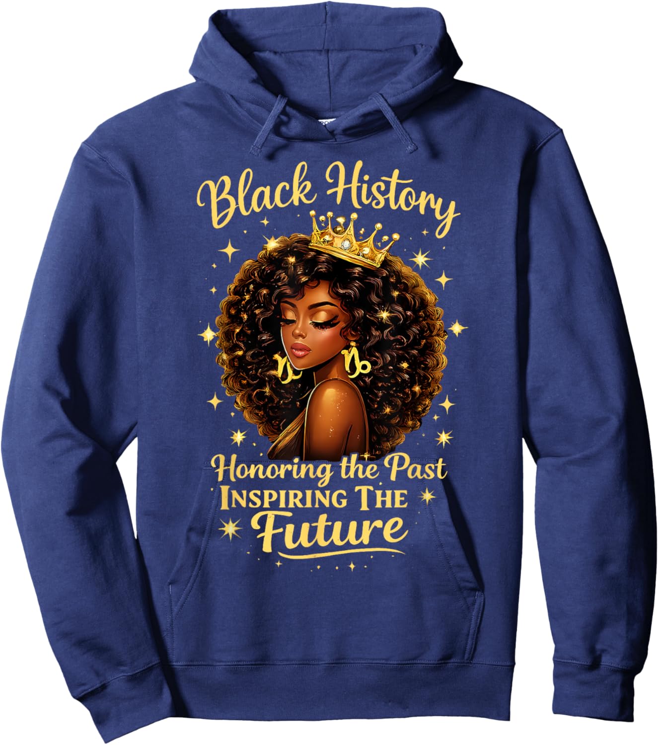 Black History Honoring The Past Inspiring The Future Teacher Hoodie - Hoodie | Navy
