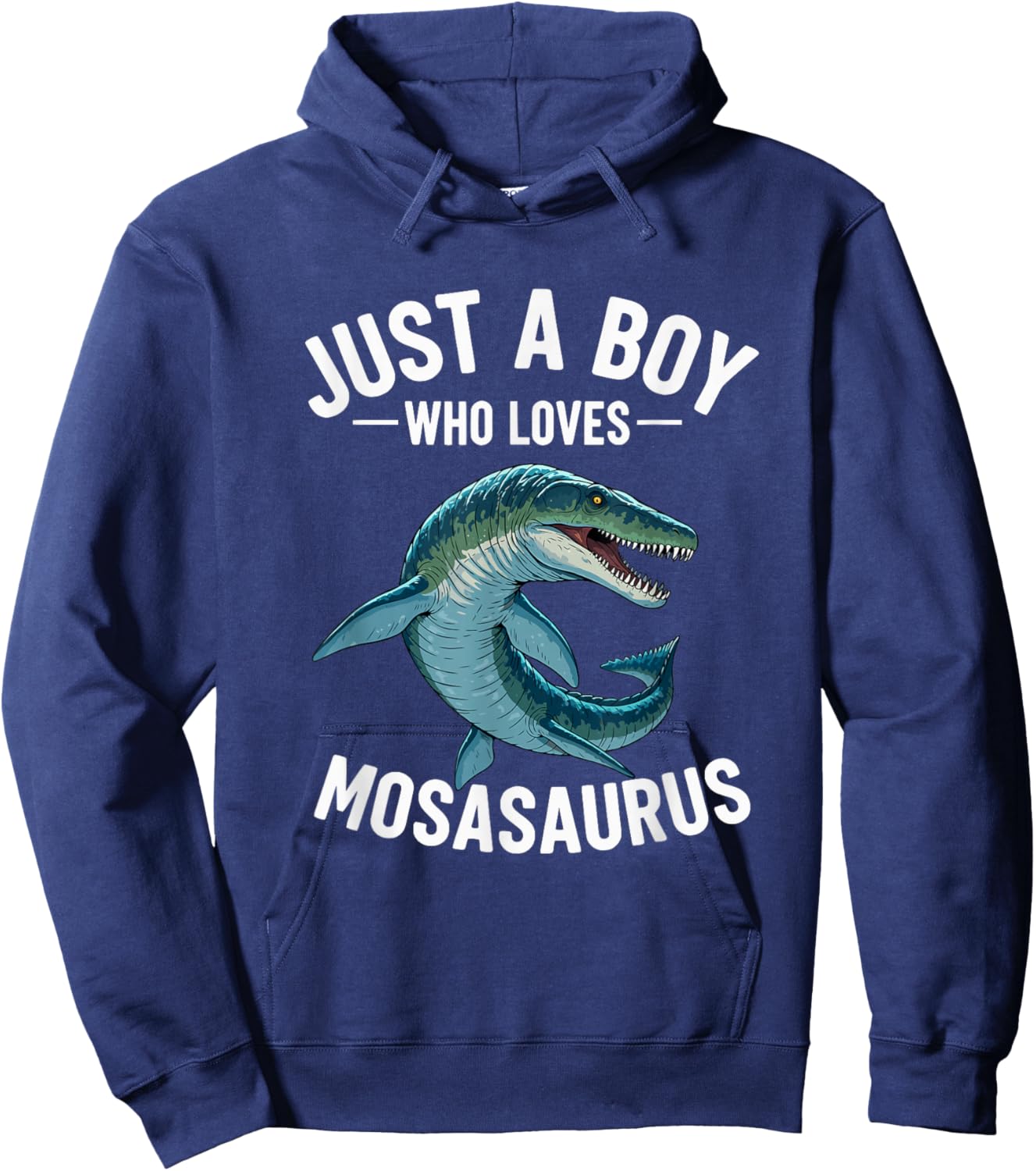Mosasaurus Shirt for Boys Who Love Mosasaurus Hoodie - Hoodie | Navy