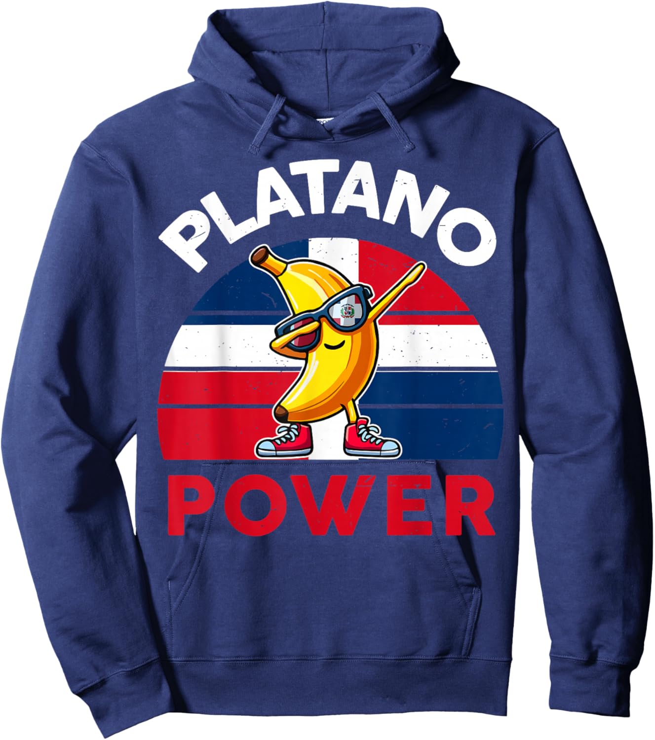 Toddler Boy Dominican Republic Platano Power Flag Platano Hoodie - Hoodie | Navy