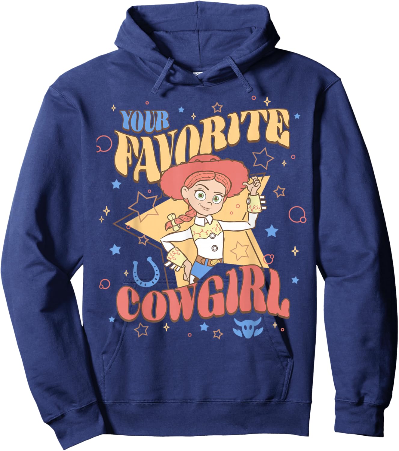 Disney Pixar Toy Story Your Favorite Cowgirl Jessie Hoodie - Hoodie | Navy
