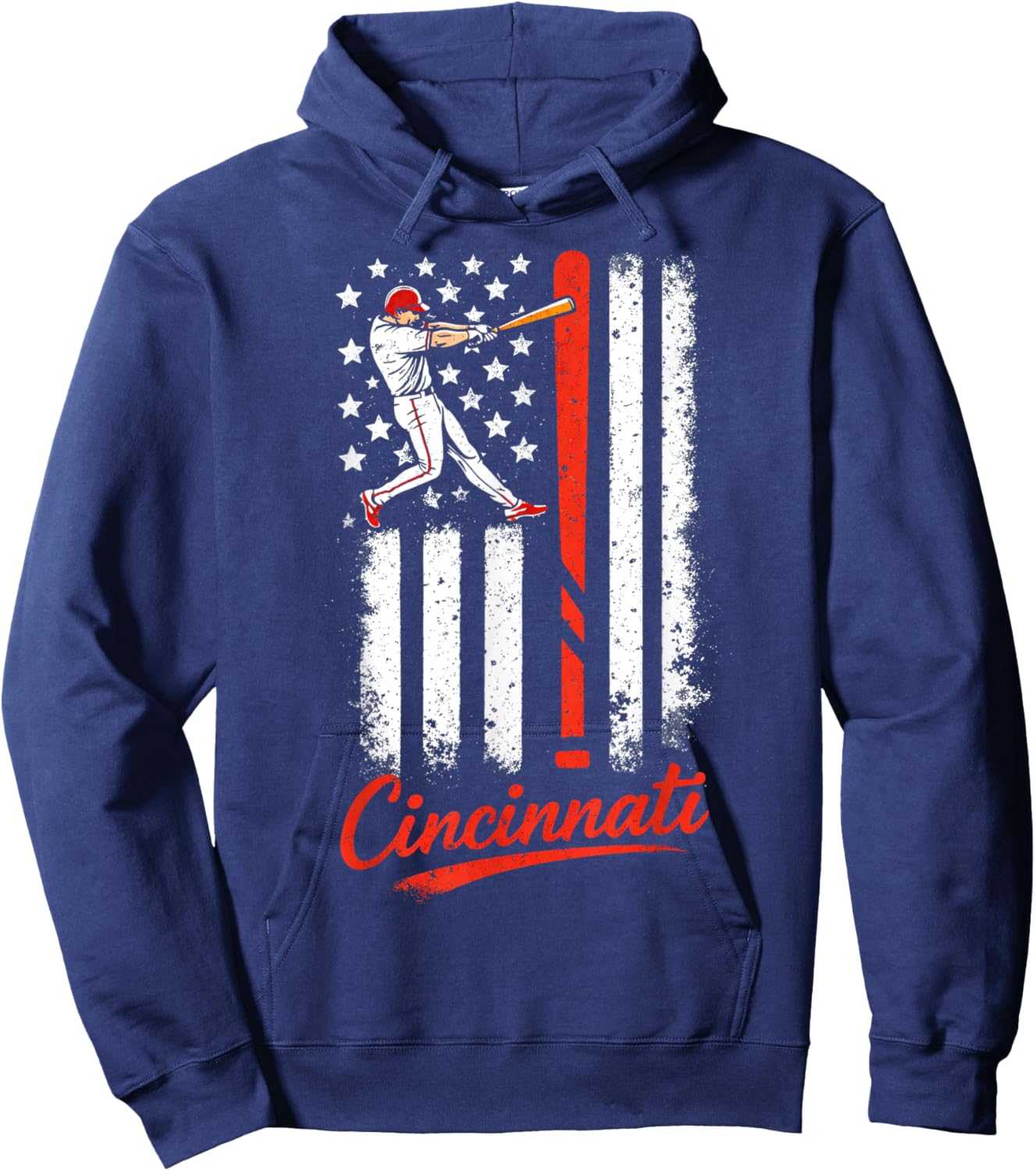 T-Shirt Hoodie - Hoodie | Navy