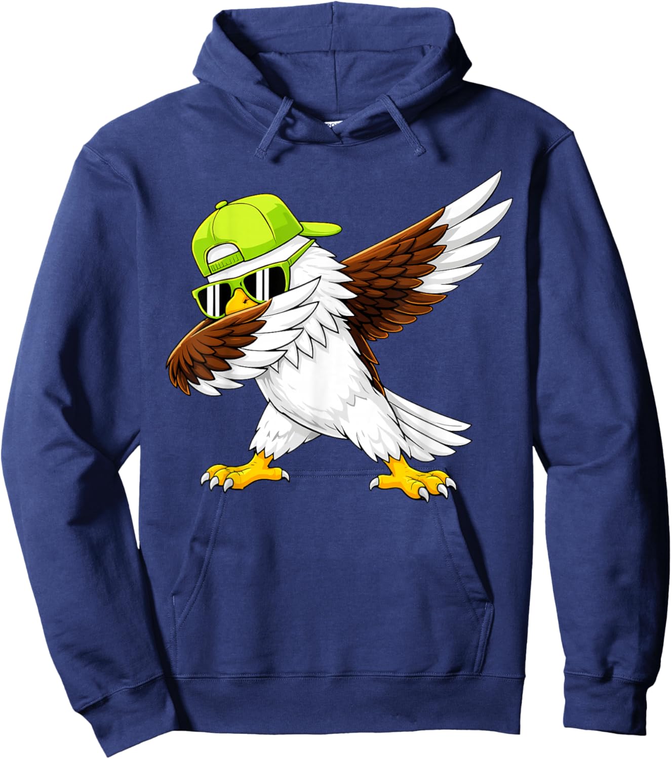 Sea Hawk Dabbing Women Youth Toddler Kids Boys Girls Hoodie - Hoodie | Navy