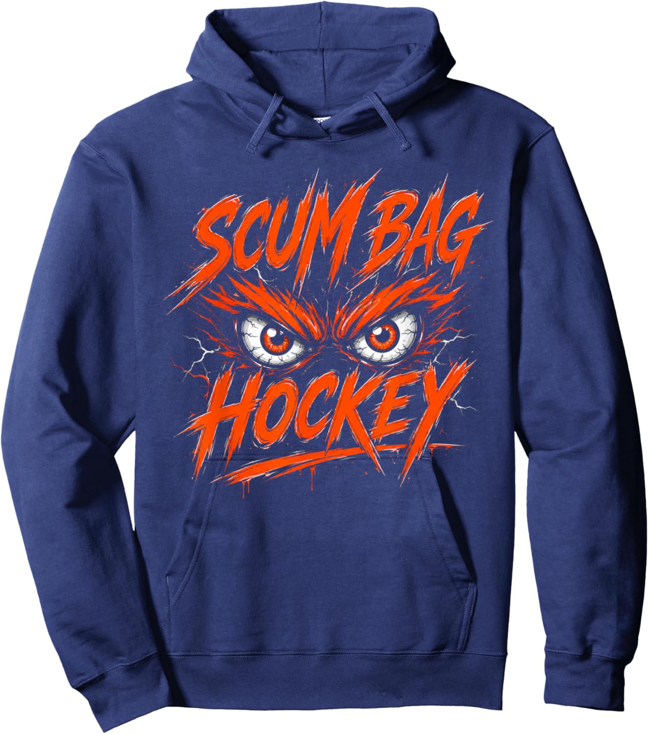 Scumbag Vintage Hockey Funny Women Hoodie - Hoodie | Navy