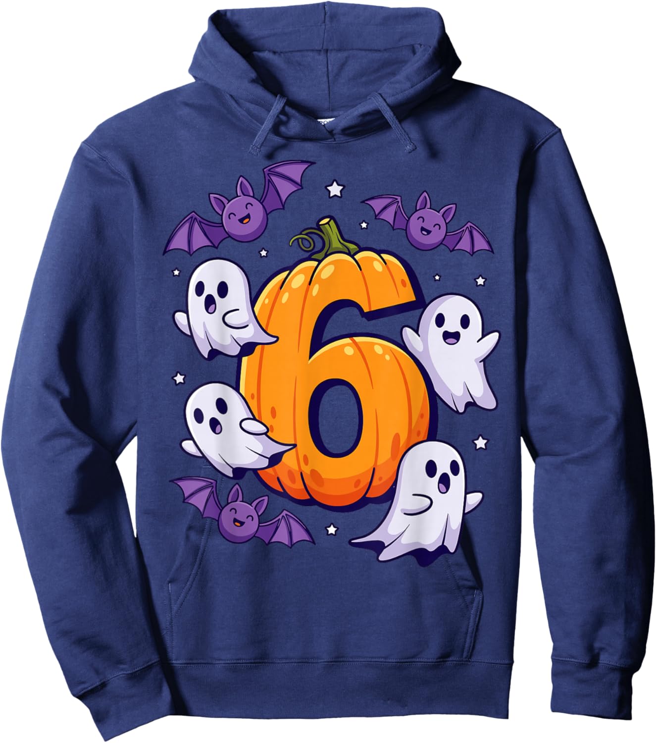 Six Seven Meme 6 7 Halloween Pumpkin Costume Couple Hoodie - Hoodie | Navy