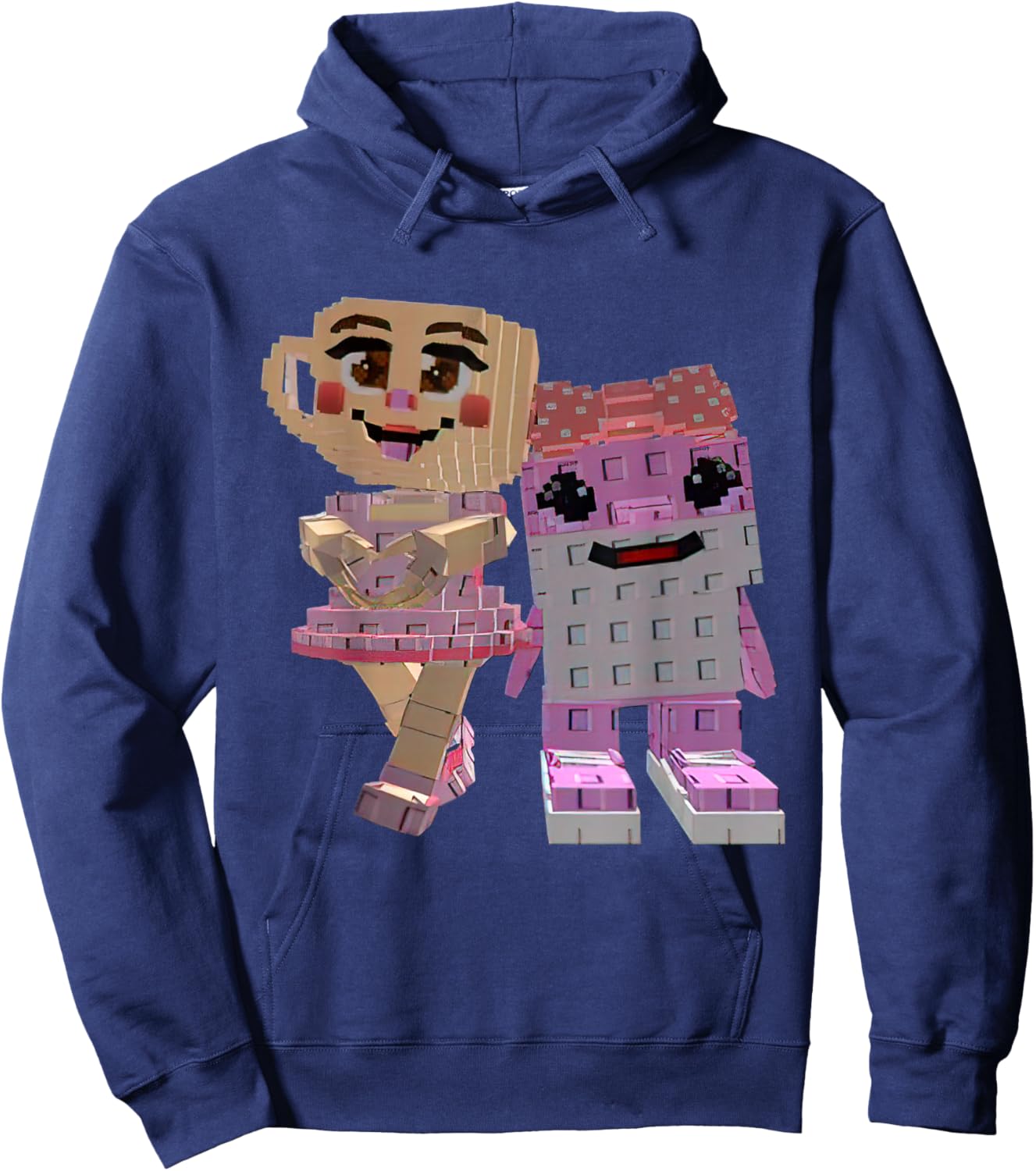 Las Sis Steal A Brainrot Hoodie - Hoodie | Navy