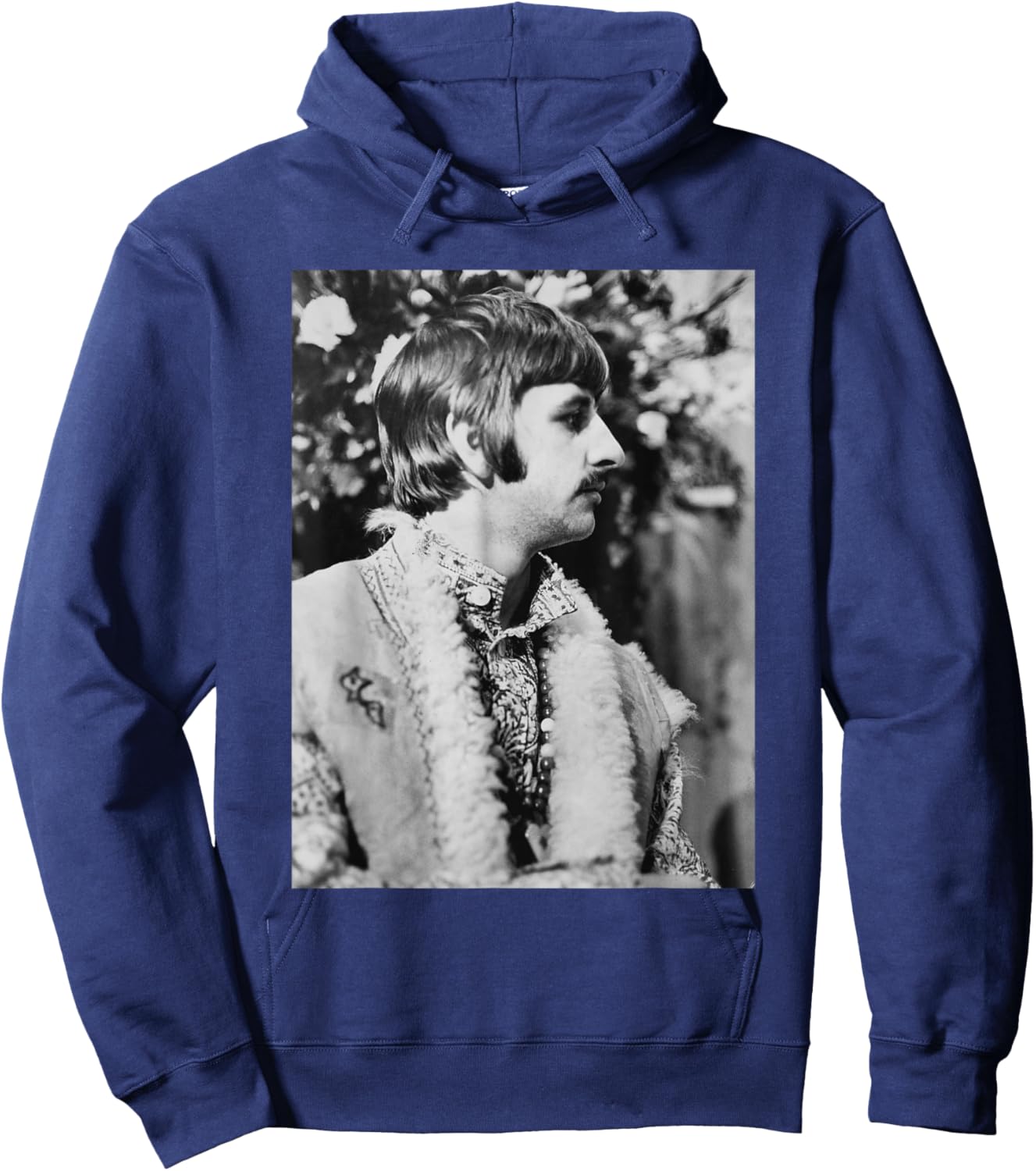 The Beatles Ringo Starr Penny Lane Blue Album Era 1967 Hoodie - Hoodie | Navy