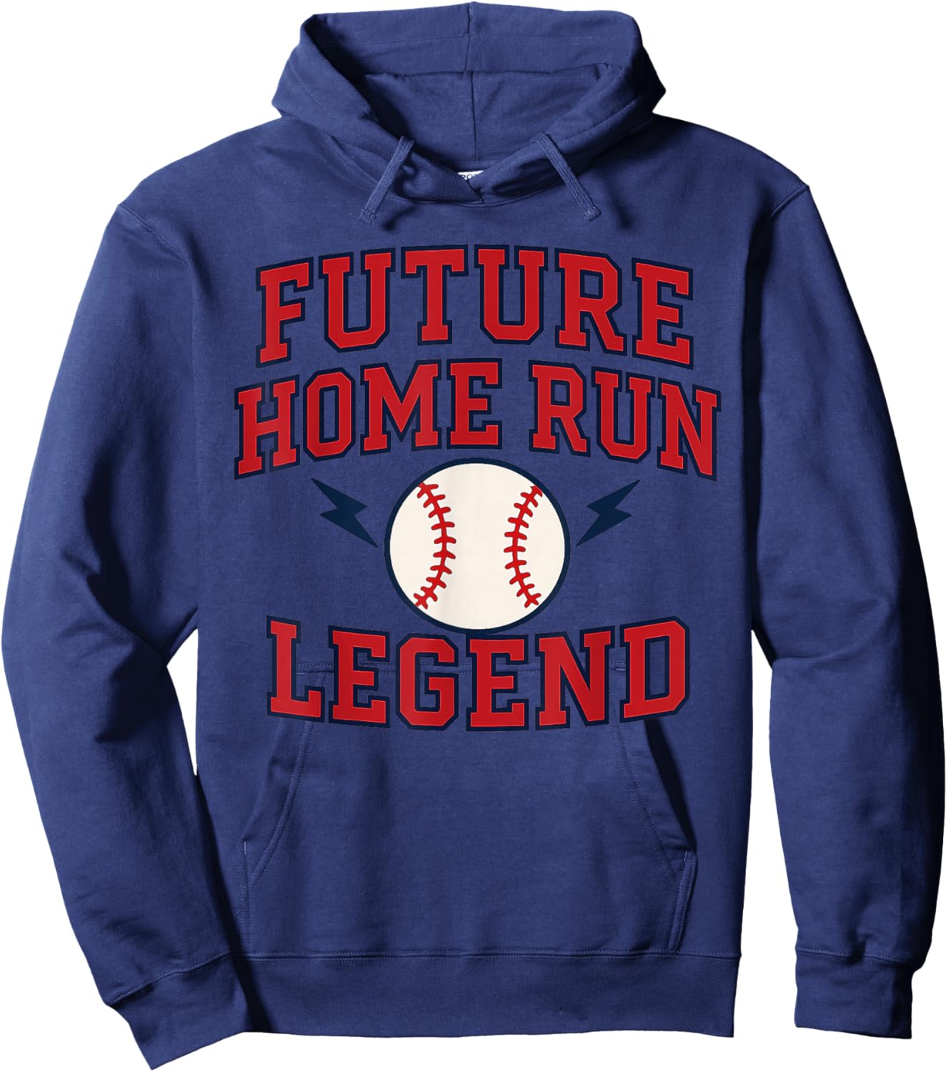 Future Home Run Legend Baseball – Kids & Youth Baseball Hoodie - Hoodie | Navy
