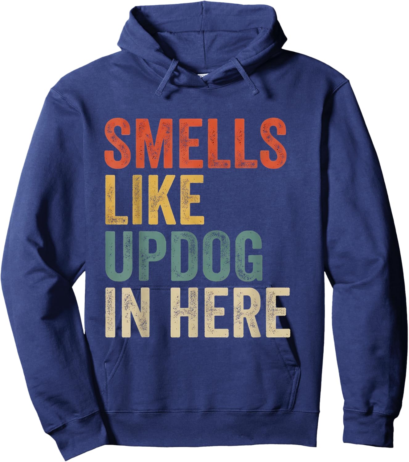 Smells Like Updog in Here Hoodie - Hoodie | Navy