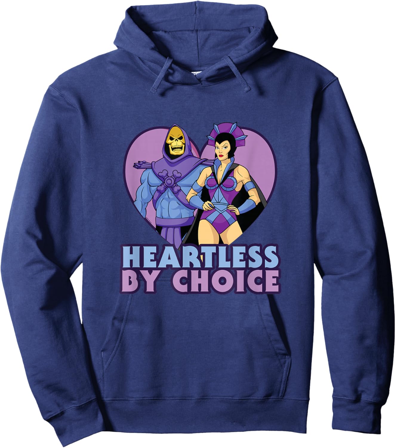 Masters of The Universe Valentine's Day Heartless by Choice Hoodie - Hoodie | Navy
