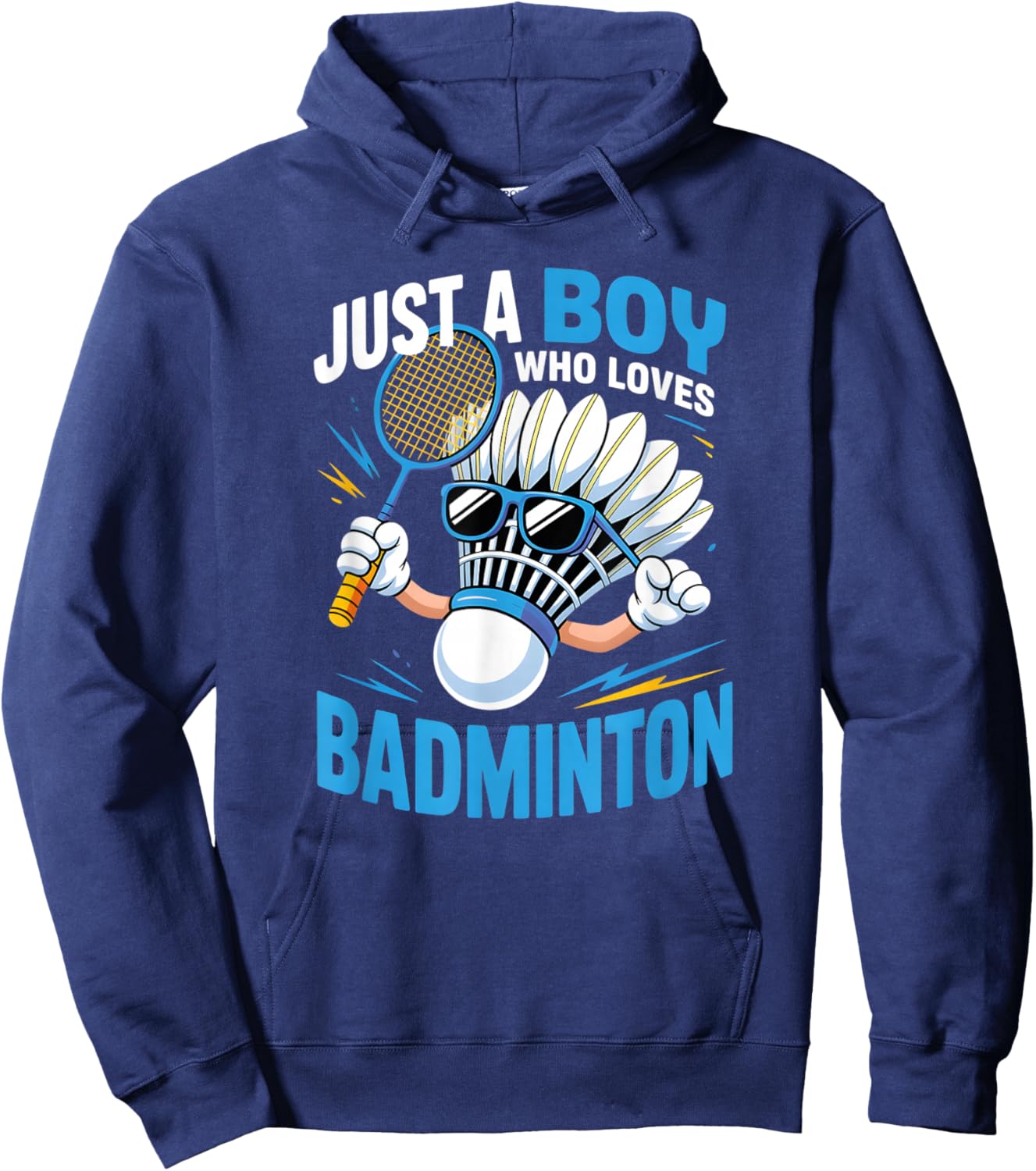 Boys Badminton Hoodie - Hoodie | Navy
