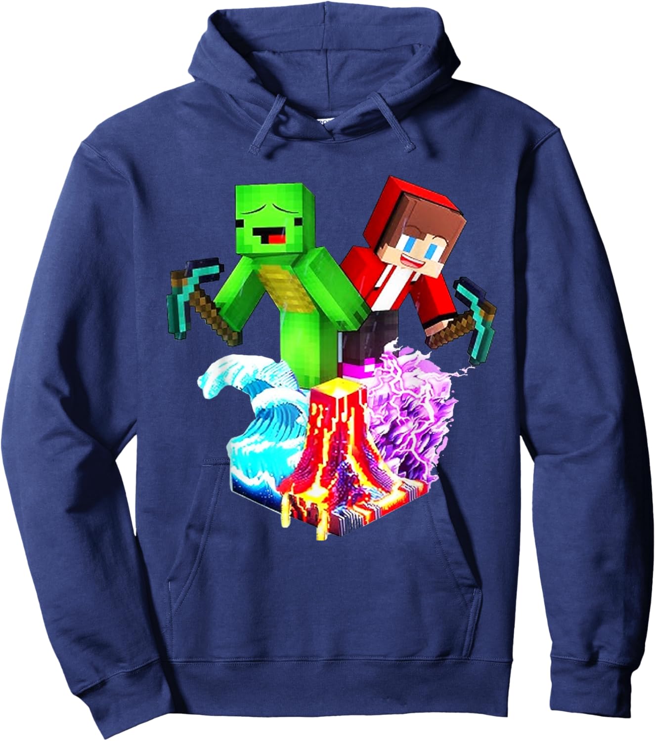 JJ and Mikey Happy Birthday Hoodie - Hoodie | Navy
