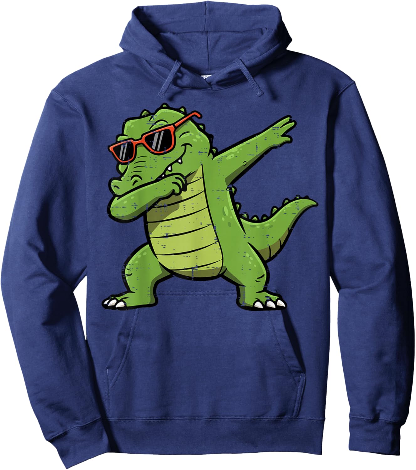 Dab Gator Sunglasses Women Kids Boys Girls Youth Teen Men Hoodie - Hoodie | Navy