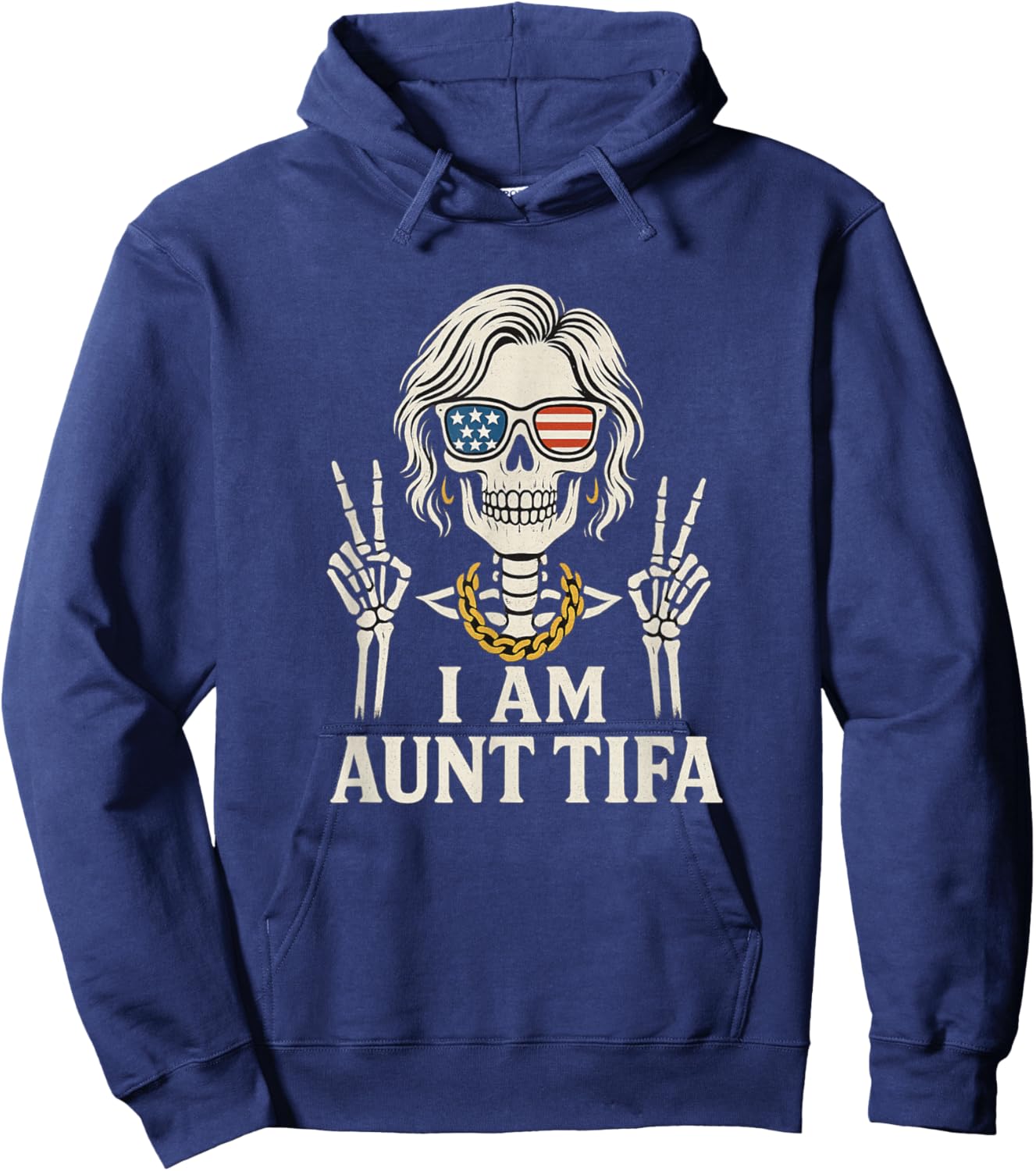 I Am Aunt Tifa Shirt Aunt Tifa Funny Aunt Tifa Hoodie - Hoodie | Navy