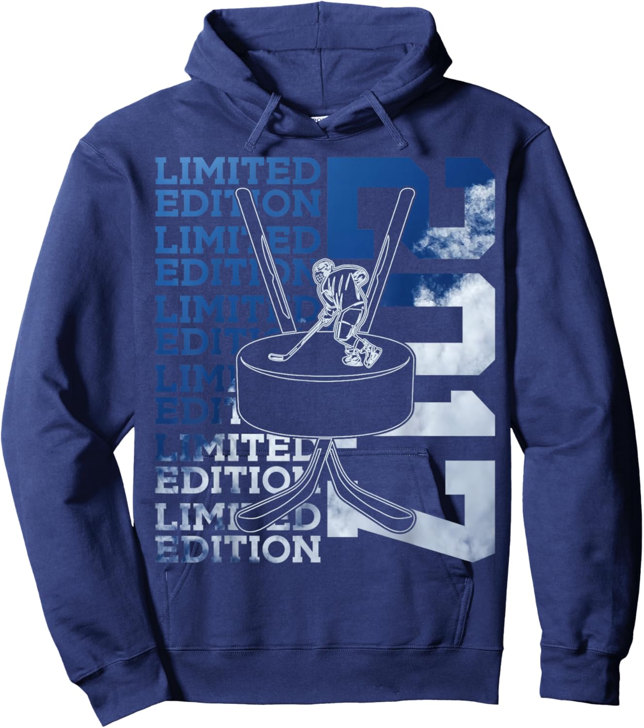 Limited Edition 2017 ICE Hockey 9TH Birthday Hoodie - Hoodie | Navy