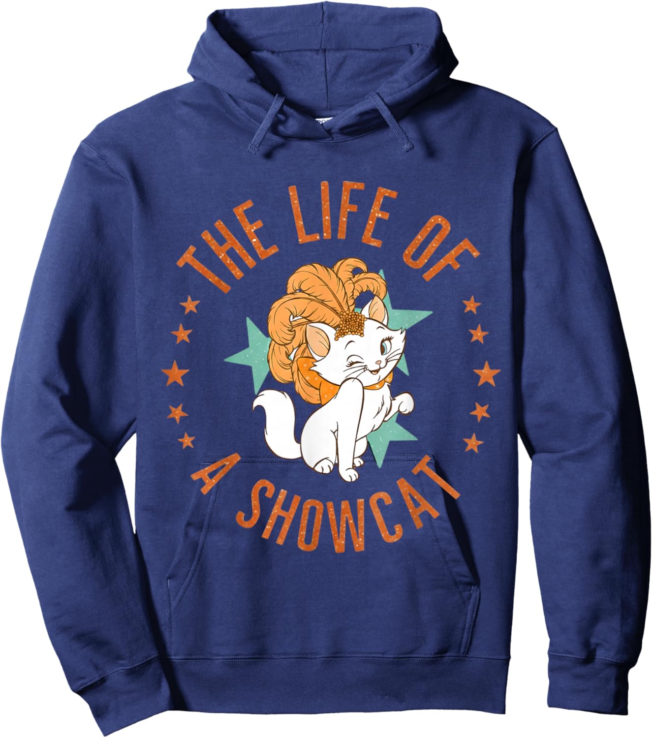 Funny Cat Era Life of Showcat Cat Lovers Men Women Kids Hoodie - Hoodie | Navy