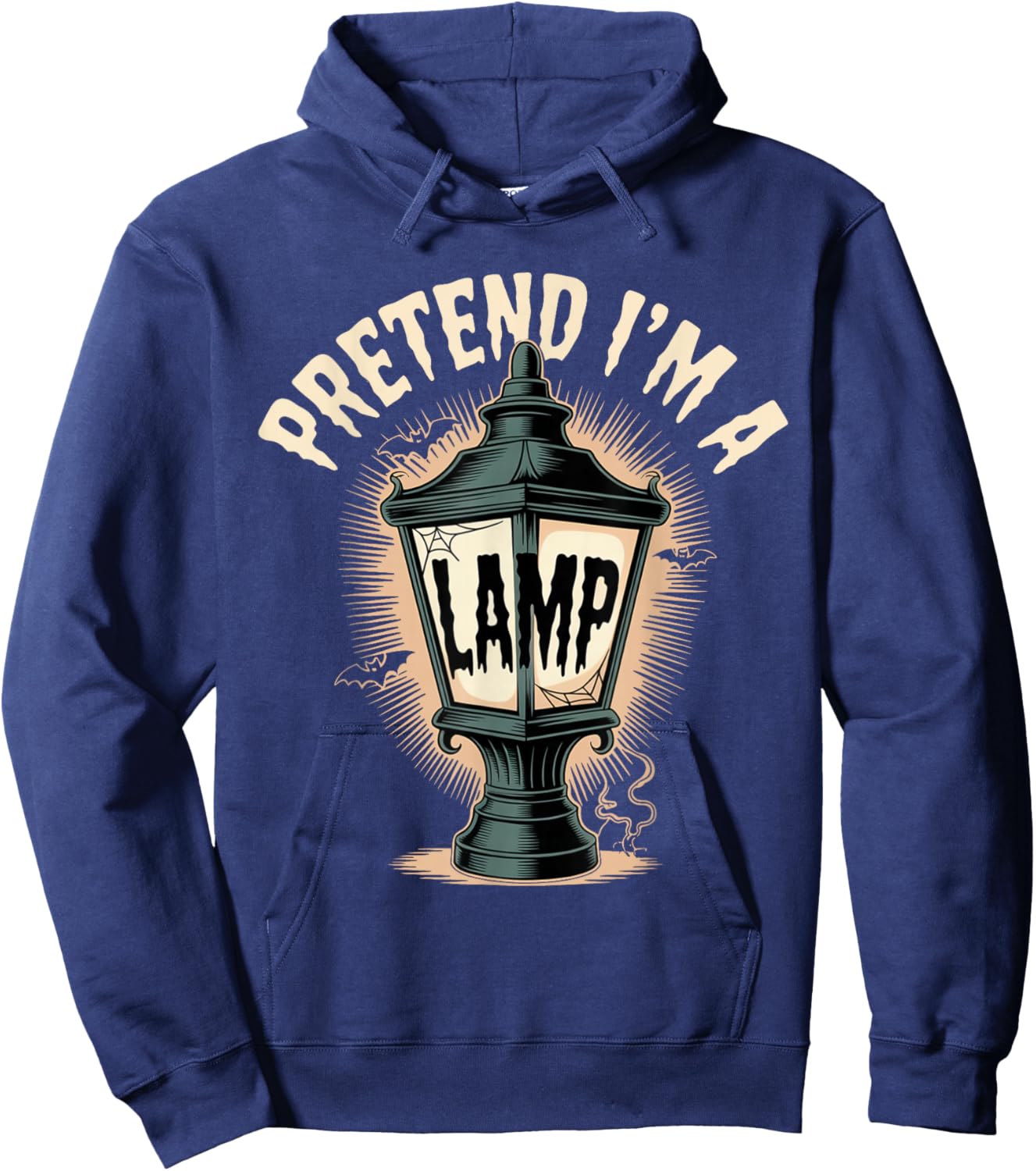 Pretend I'm A Lamp Funny Family Halloween Women Men Kids Hoodie - Hoodie | Navy