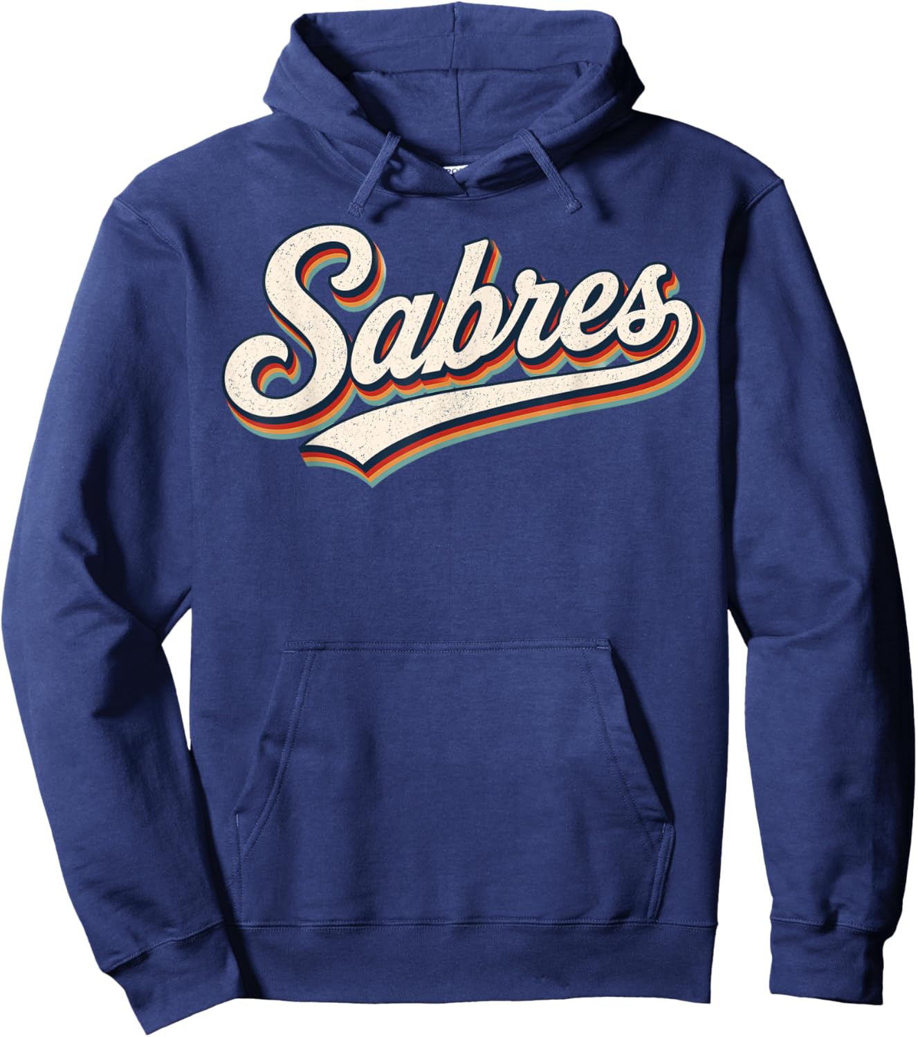 Vintage Sabres Retro Classic Gifts Women Kids Hoodie - Hoodie | Navy