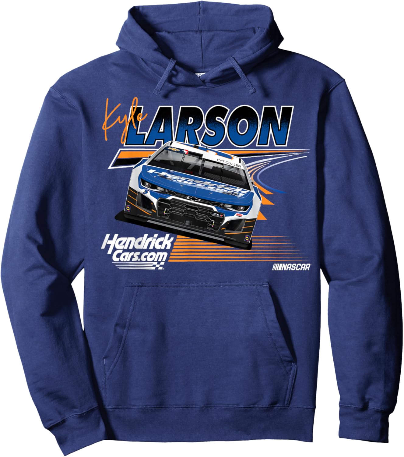 NASCAR - Kyle Larson - Race Lines Hoodie - Hoodie | Navy