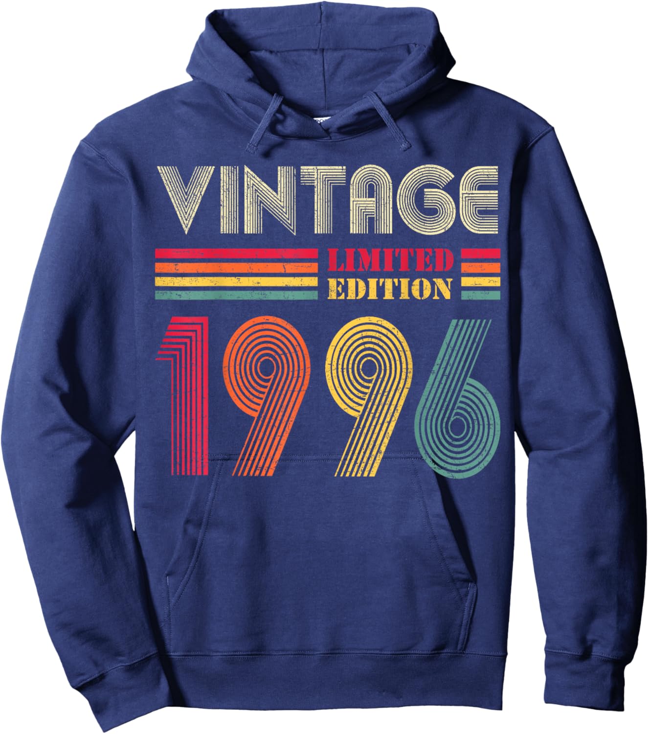 Vintage 1996 30th Birthday Gift Men Women 30 Years Old Hoodie - Hoodie | Navy