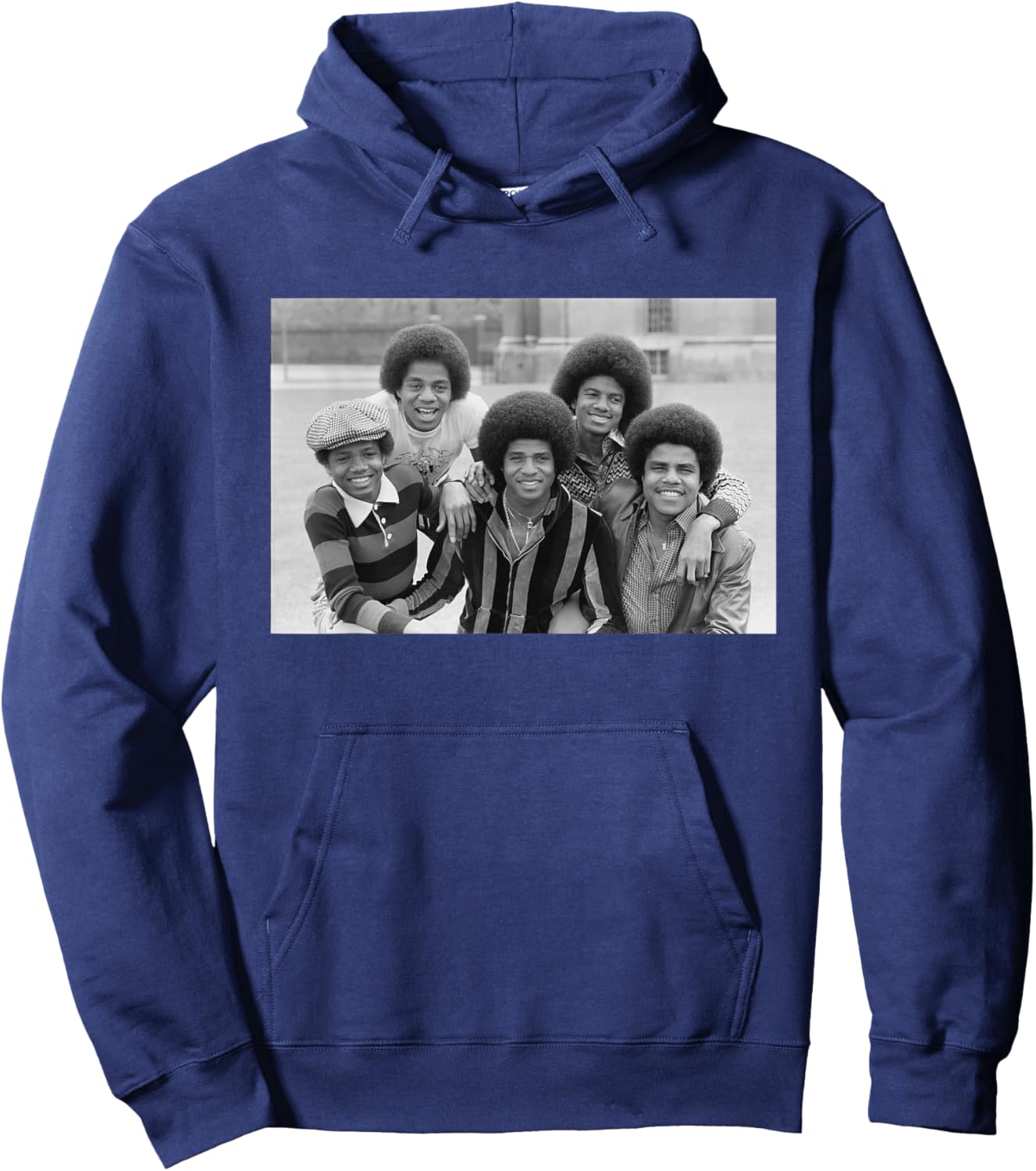 Michael Jackson The Jackson 5 at Hyde Park Corner Hoodie - Hoodie | Navy