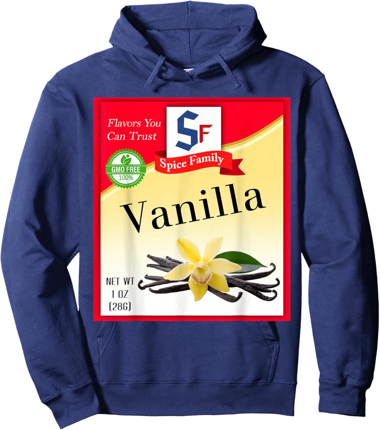 Vanilla Spice Group Costume Family Matching Outfit Hoodie - Hoodie | Navy